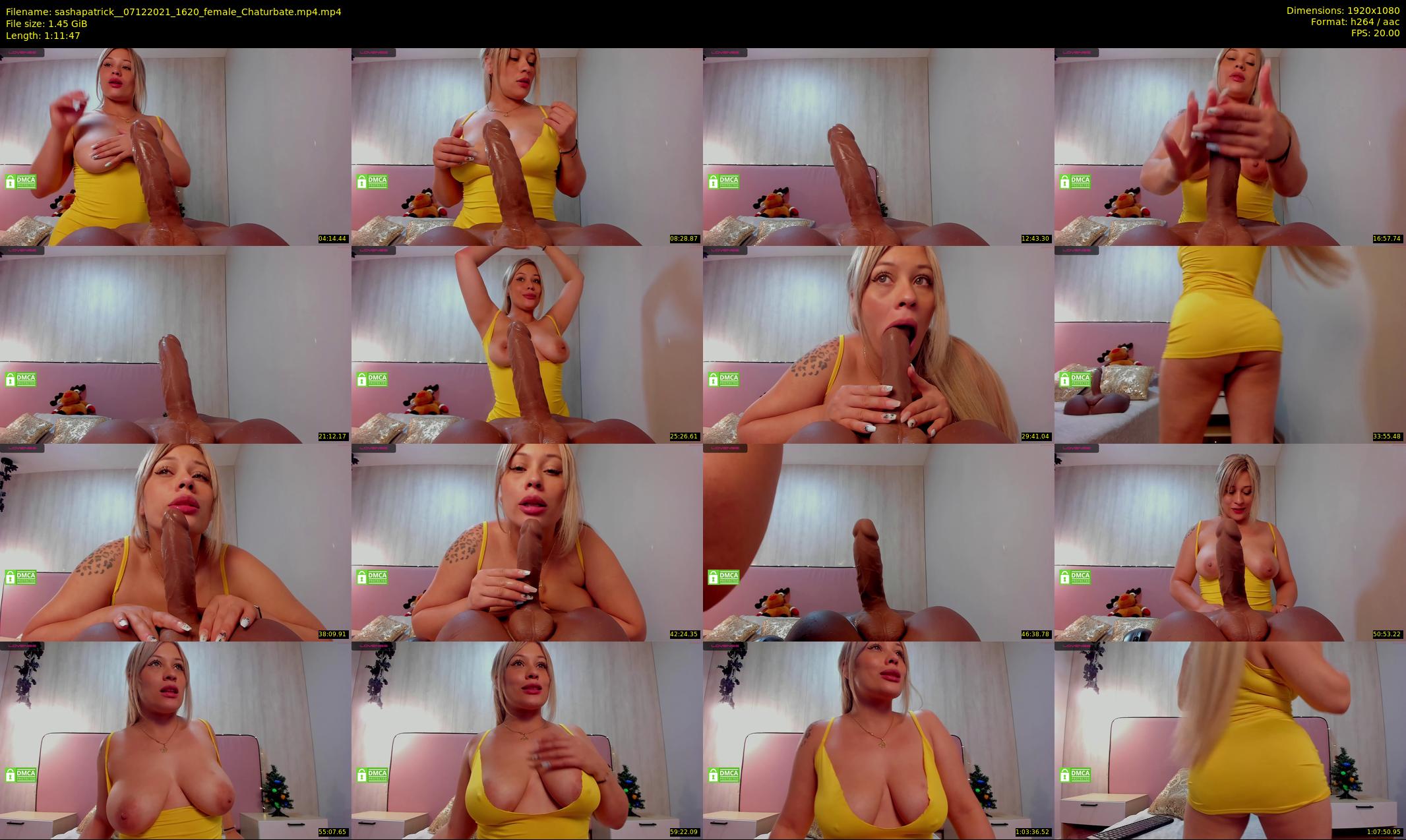 sashapatrick_ — 72 minute Chaturbate female cam show recording, 1080p, Dec 7, 2021