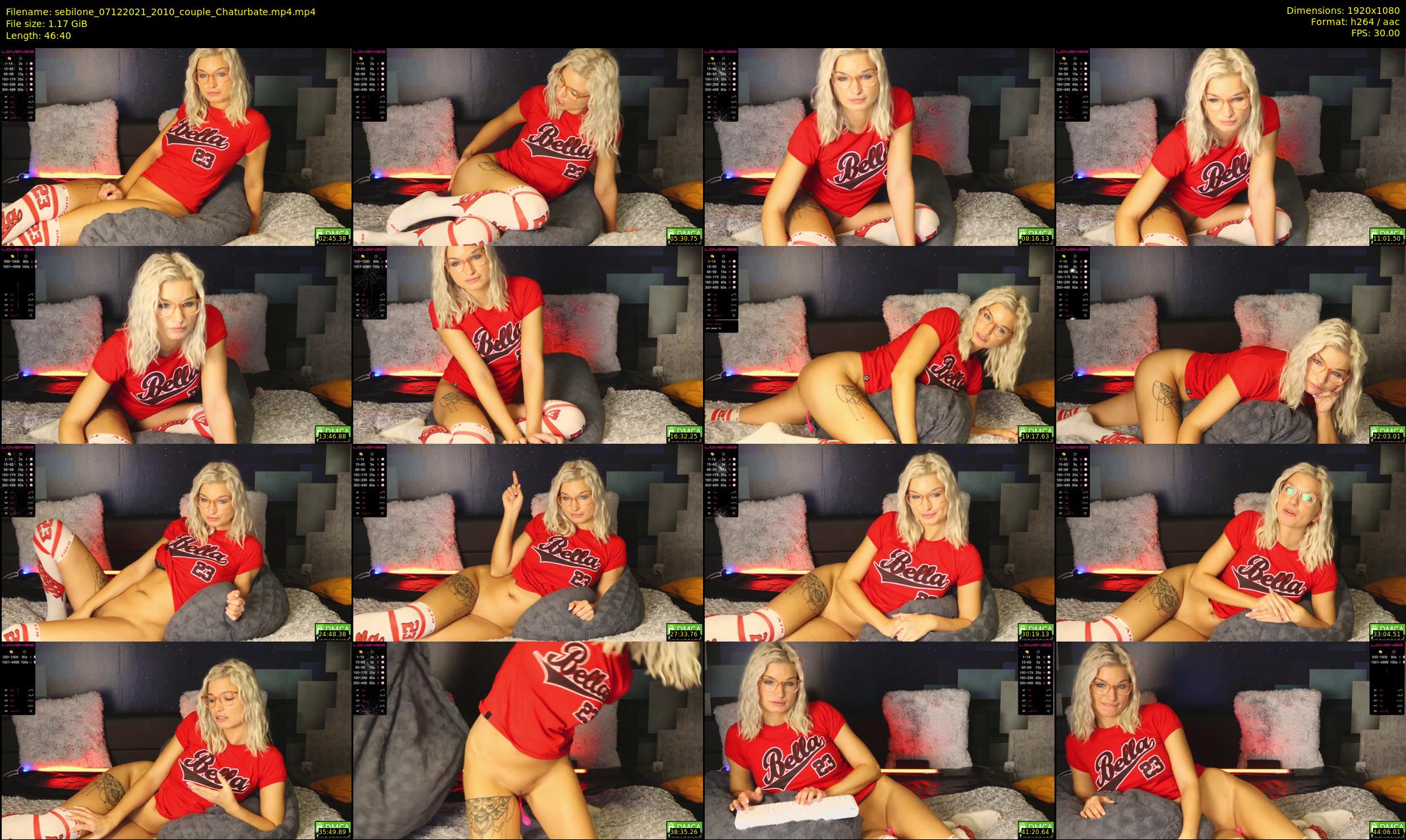 sebilone — 47 minute Chaturbate couple cam show recording, 1080p, Dec 7, 2021