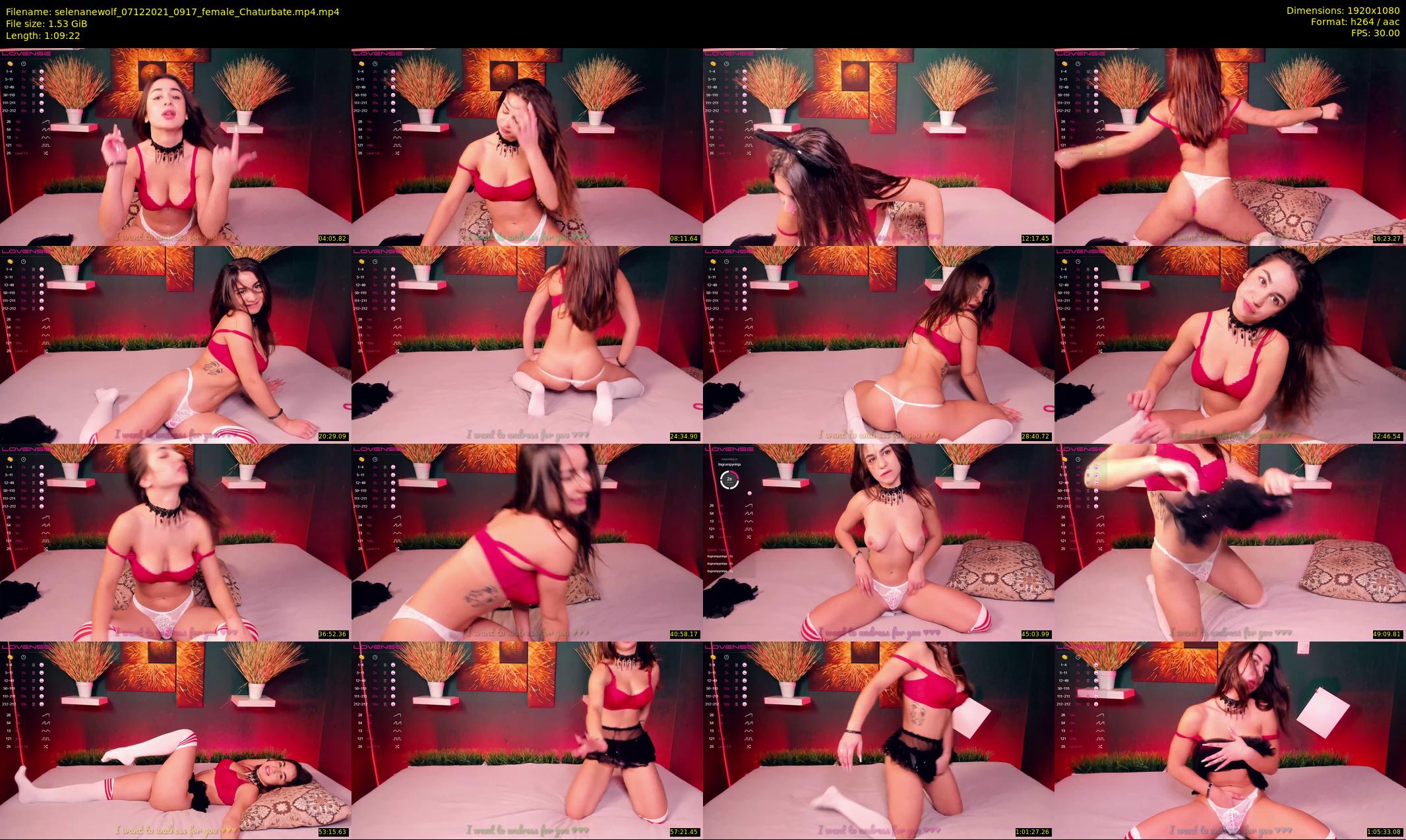 selenanewolf — 70 minute Chaturbate couple cam show recording, 1080p, Dec 7, 2021