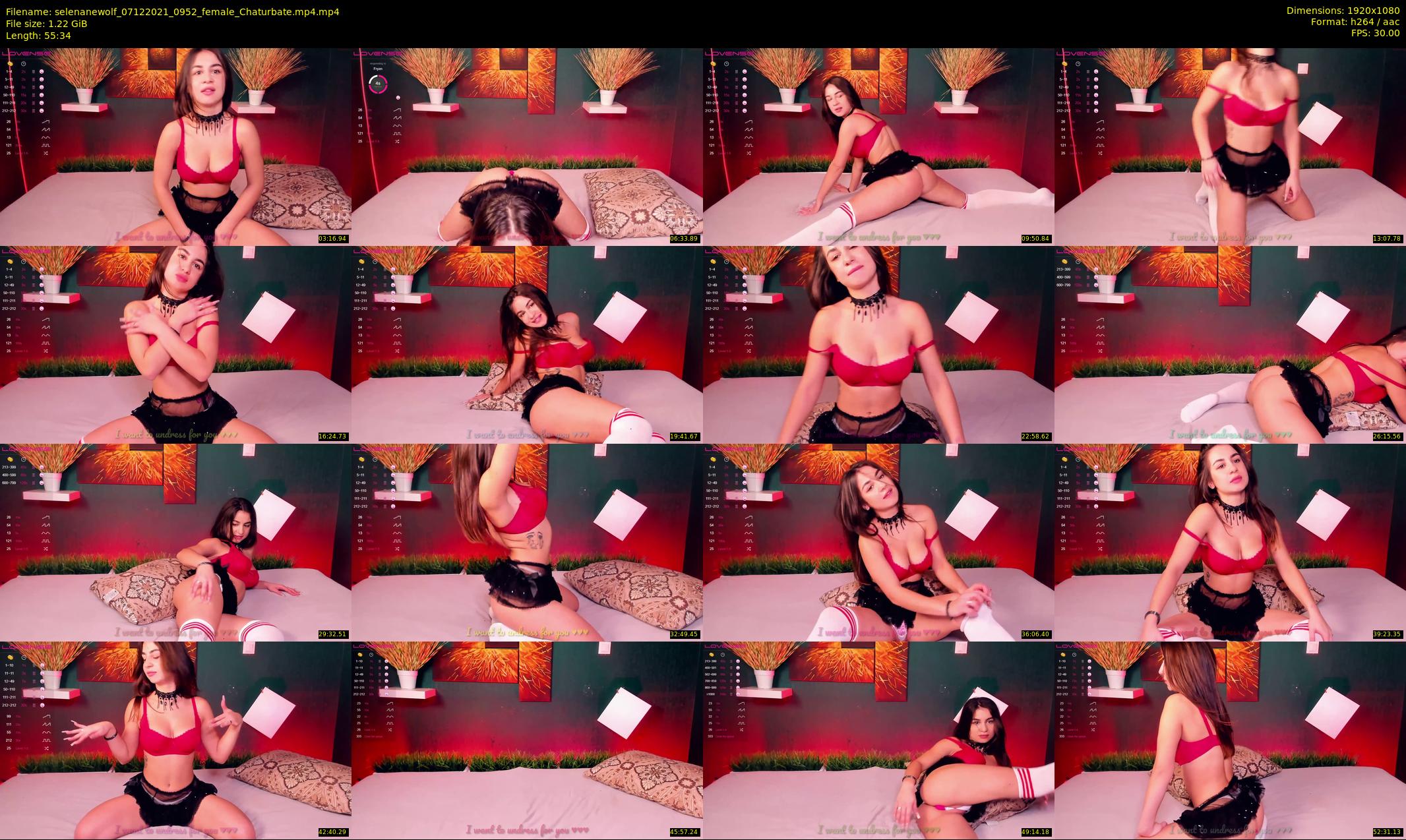 selenanewolf — 56 minute Chaturbate couple cam show recording, 1080p, Dec 7, 2021