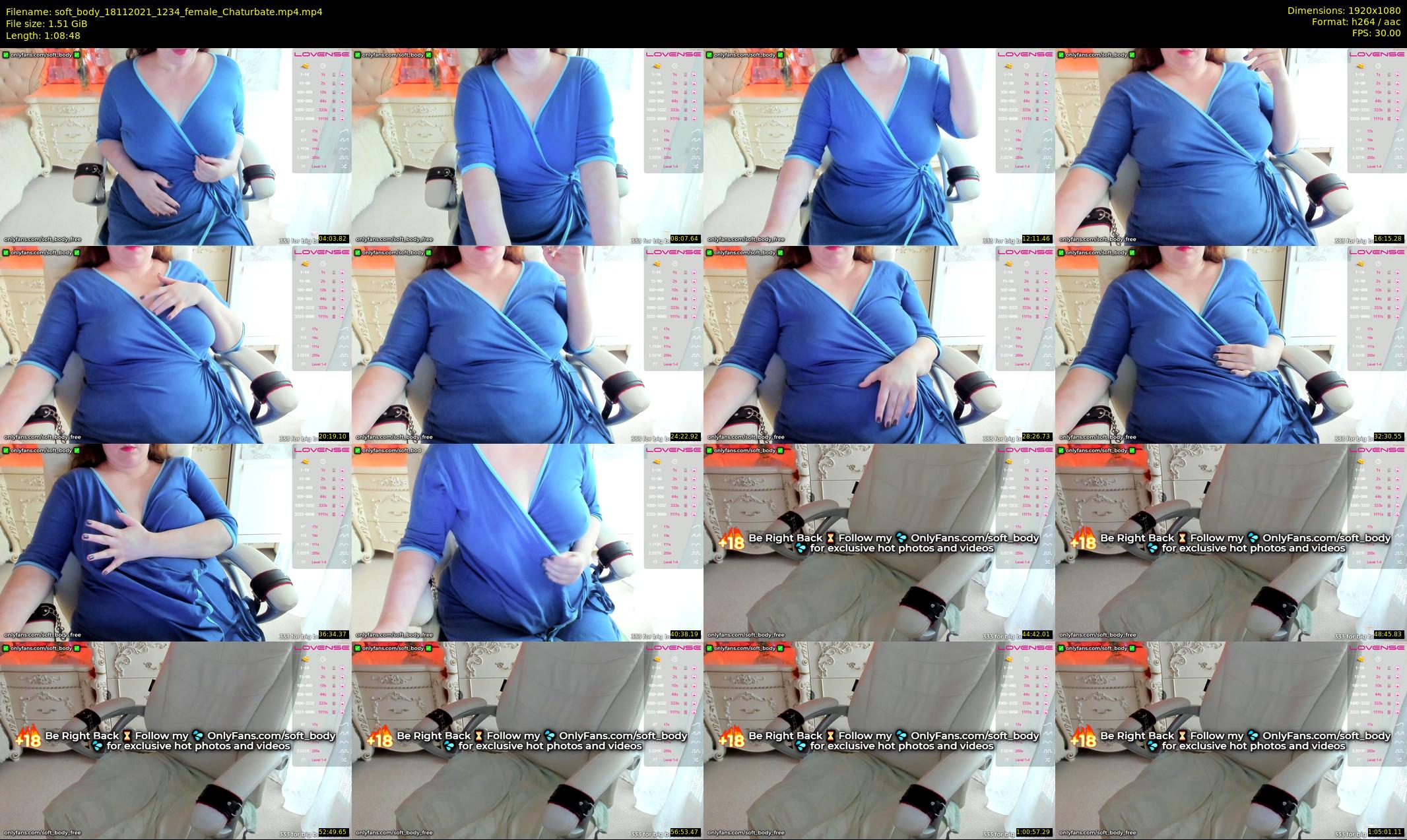 soft_body — 69 minute Chaturbate female cam show recording, 1080p, Nov 18, 2021