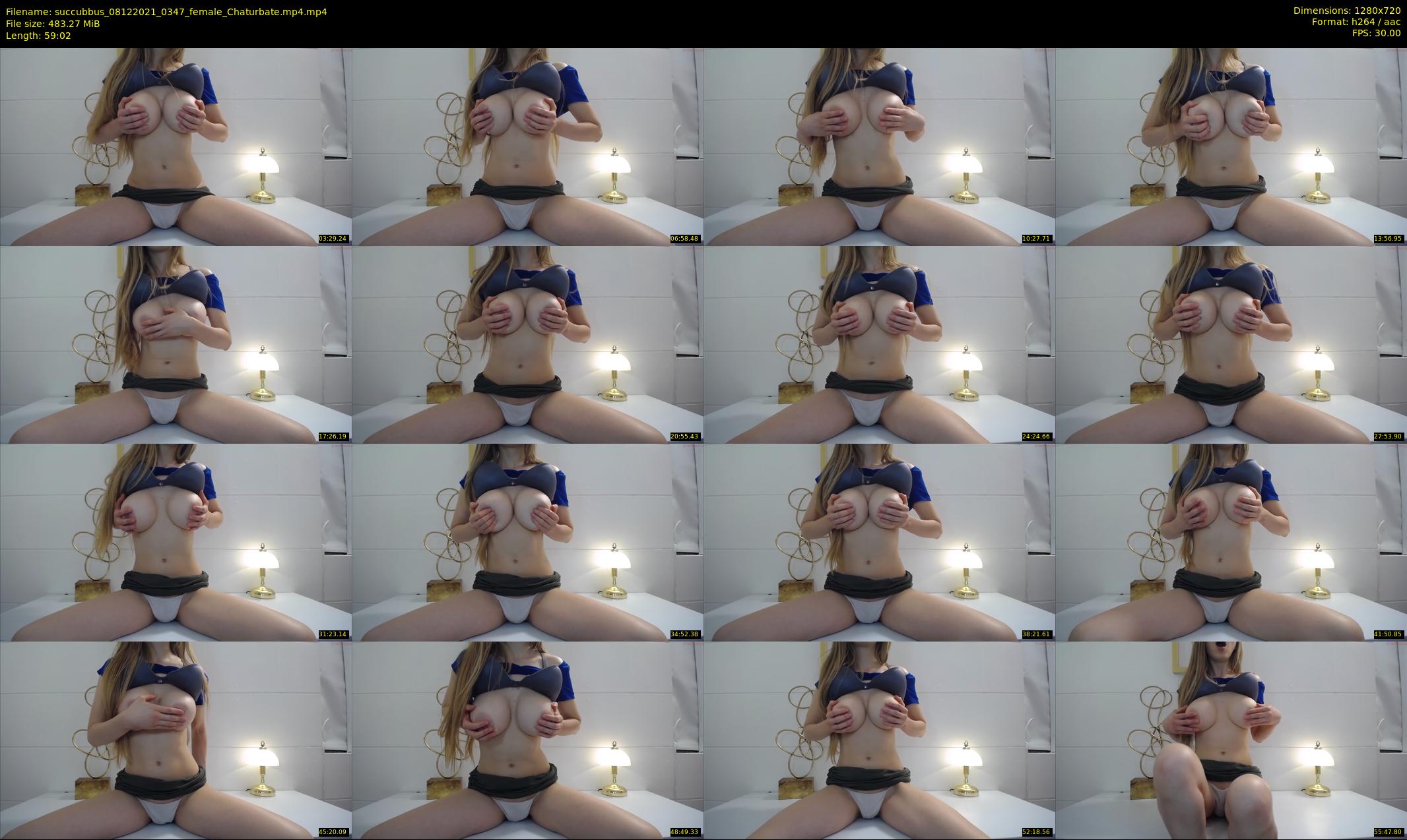 succubbus — 60 minute Chaturbate female cam show recording, 720p, Dec 8, 2021