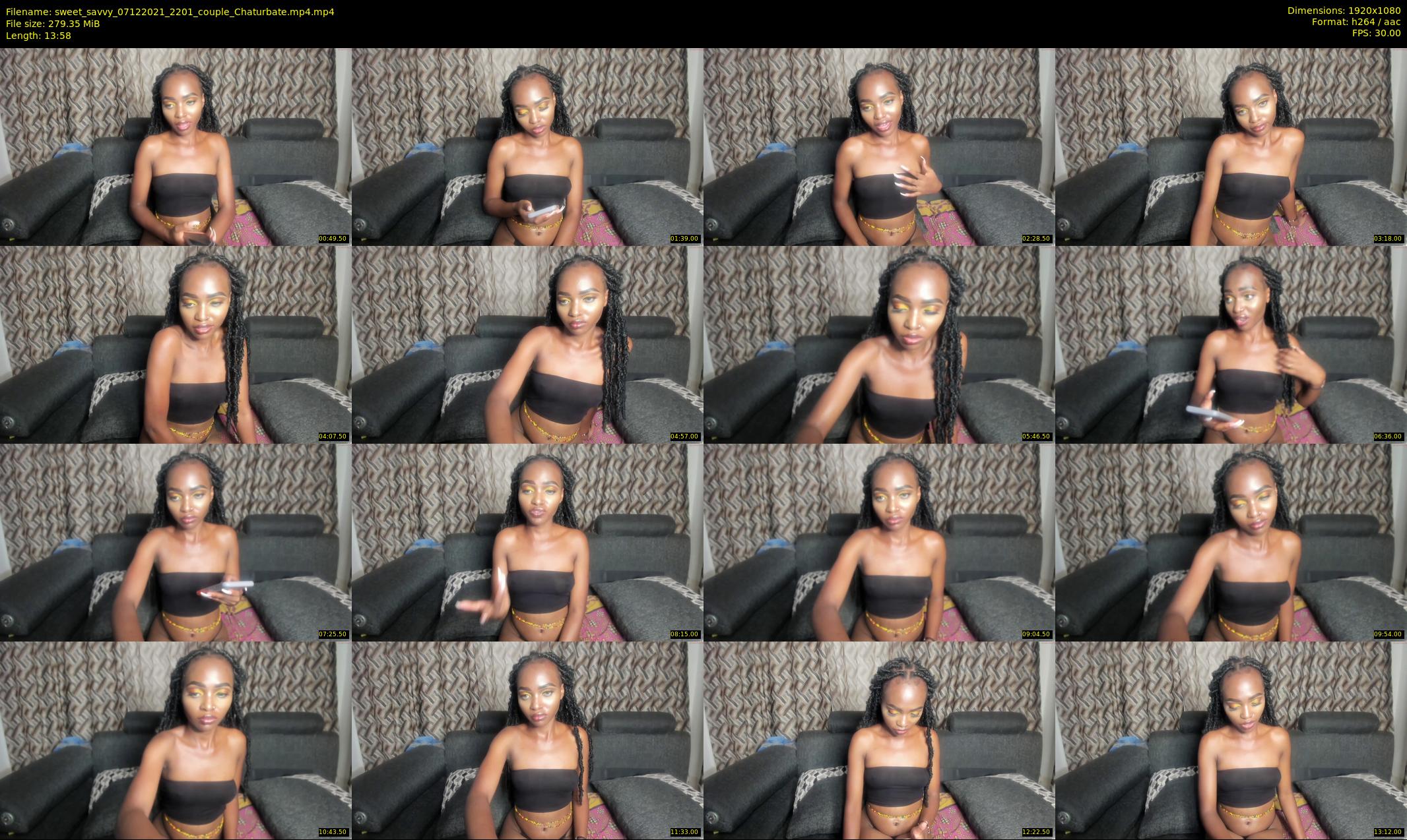 sweet_savvy — 14 minute Chaturbate female cam show recording, 1080p, Dec 7, 2021