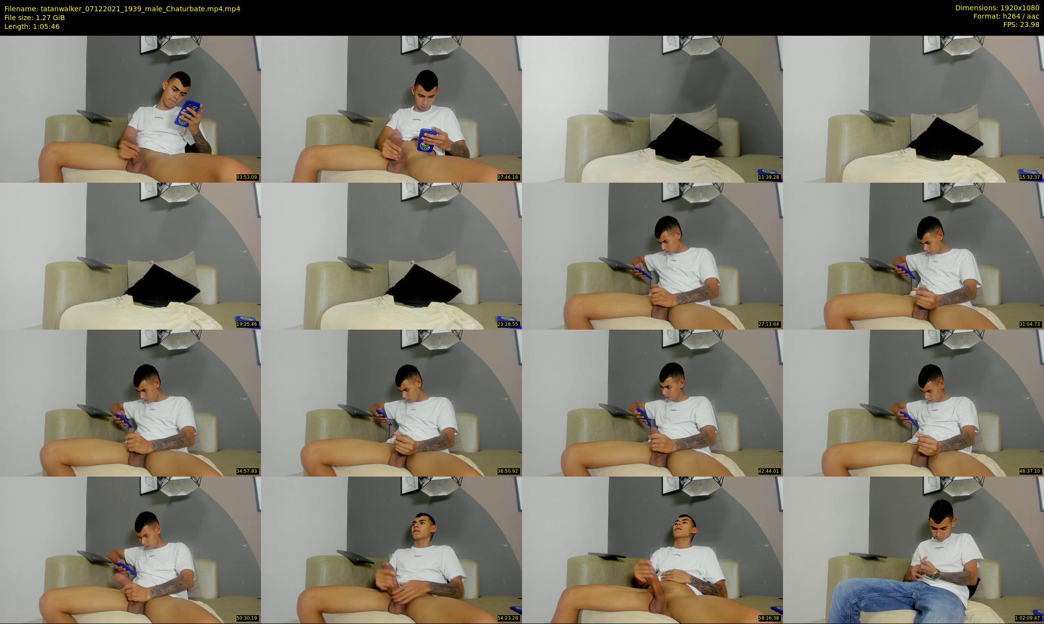 tatanwalker — 66 minute Chaturbate male cam show recording, 1080p, Dec 7, 2021