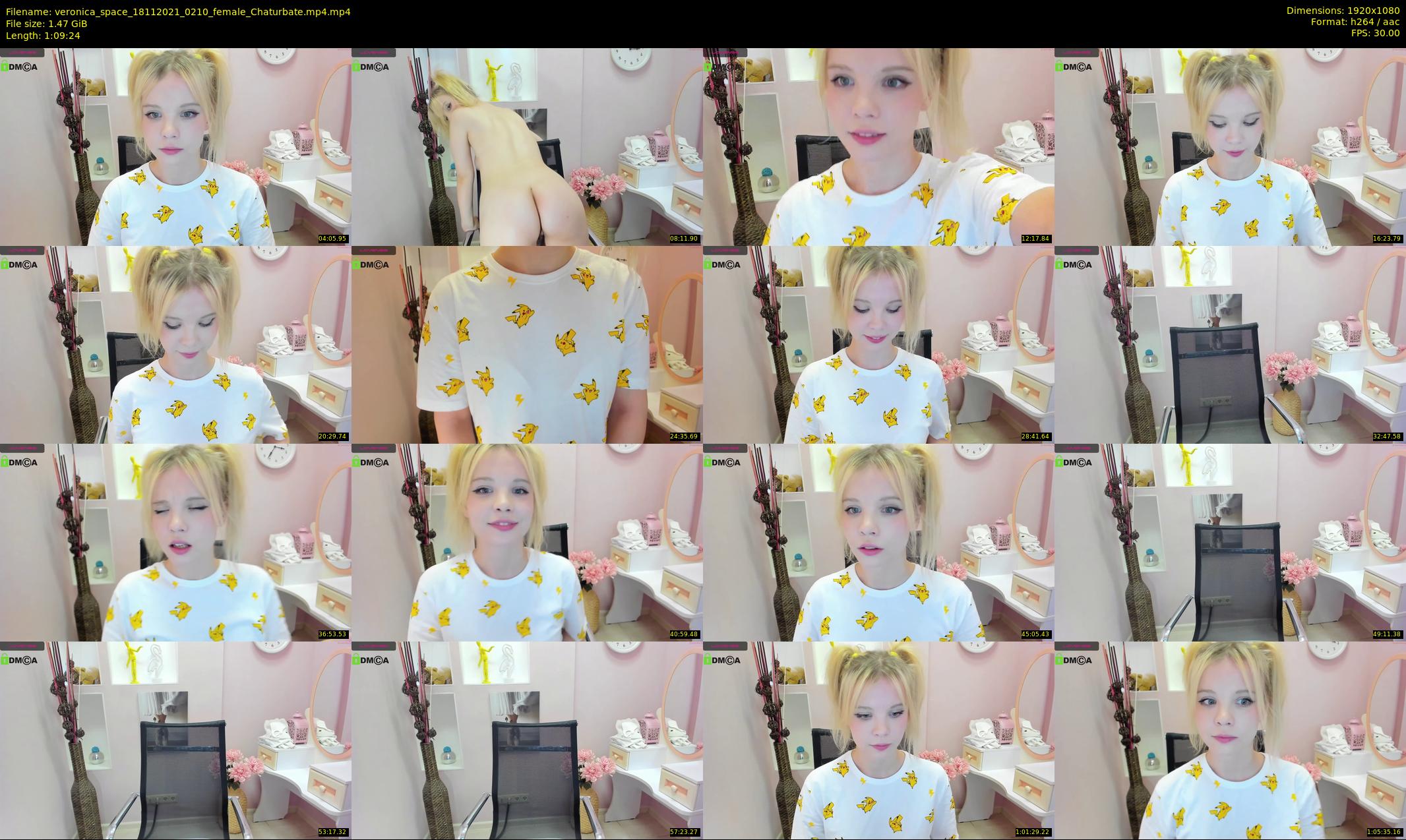 veronica_space — 70 minute Chaturbate female cam show recording, 1080p, Nov 18, 2021