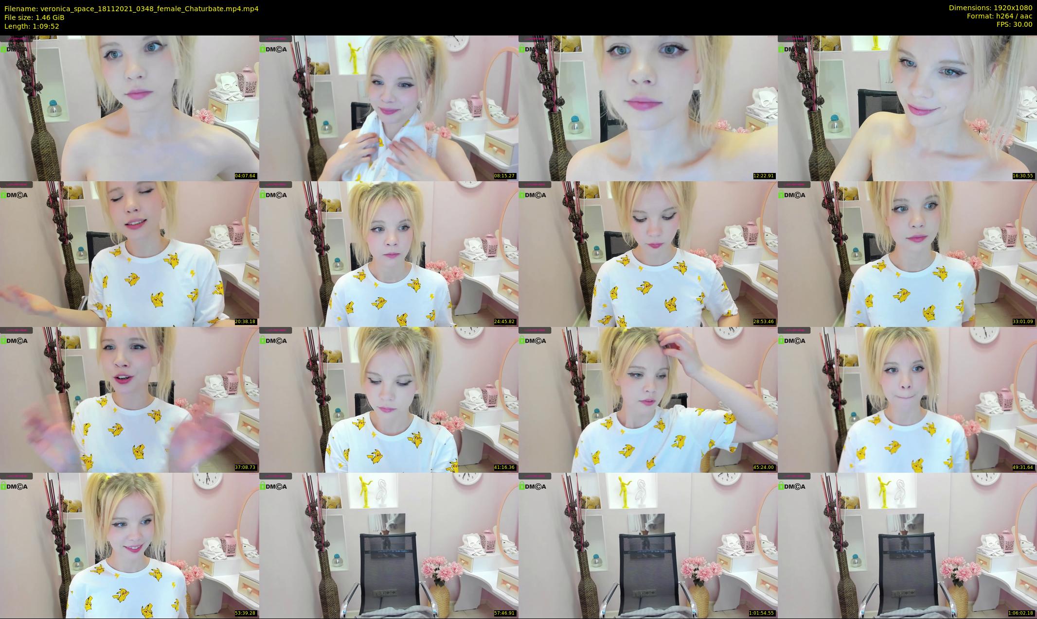 veronica_space — 70 minute Chaturbate female cam show recording, 1080p, Nov 18, 2021
