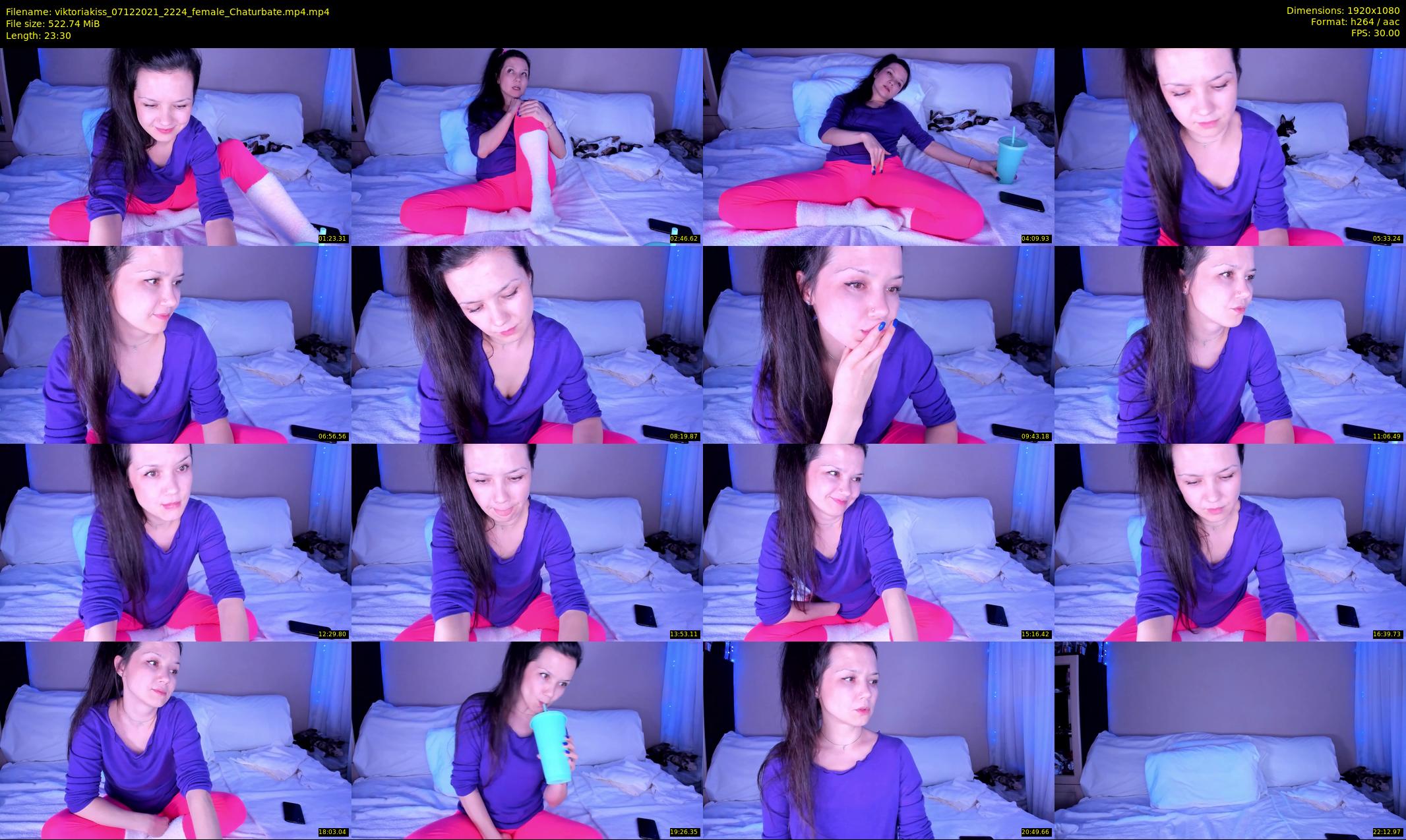 viktoriakiss — 24 minute Chaturbate female cam show recording, 1080p, Dec 7, 2021