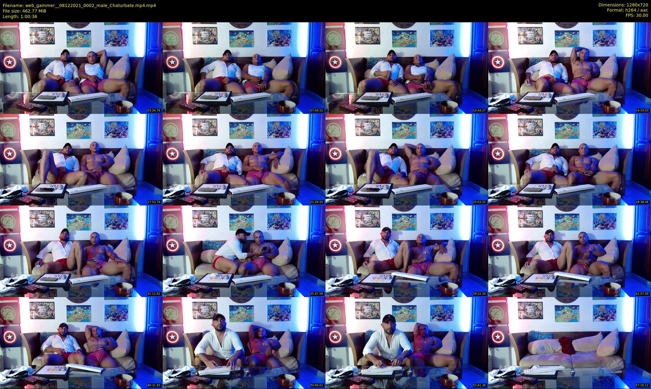 web_gammer_ — 61 minute Chaturbate male cam show recording, 720p, Dec 8, 2021