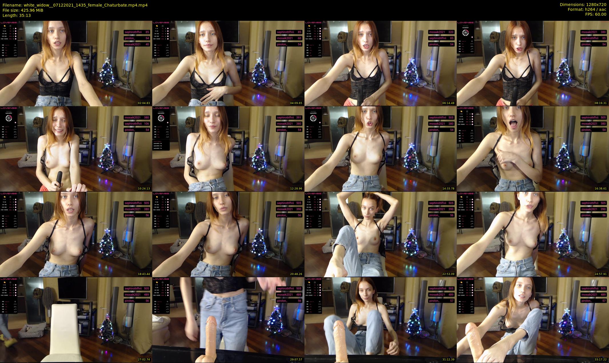 white_widow_ — 36 minute Chaturbate female cam show recording, 720p, Dec 7, 2021