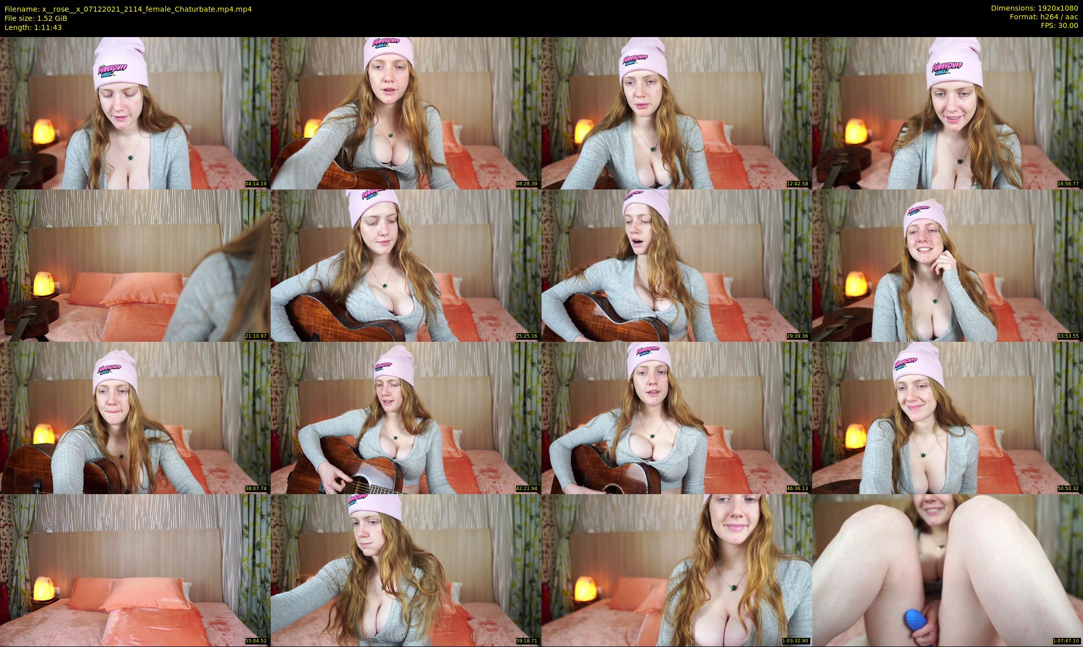 x__rose__x — 72 minute Chaturbate female cam show recording, 1080p, Dec 7, 2021