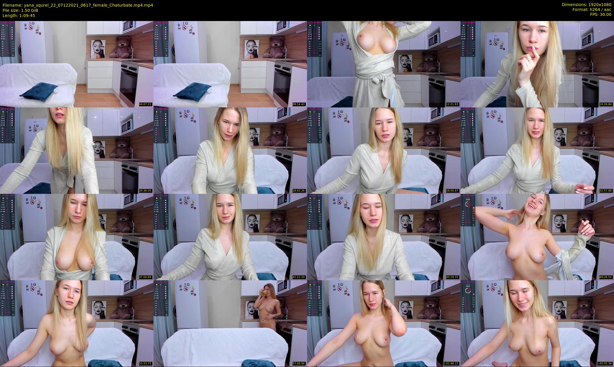 yana_squrel_22 — 70 minute Chaturbate female cam show recording, 1080p, Dec 7, 2021
