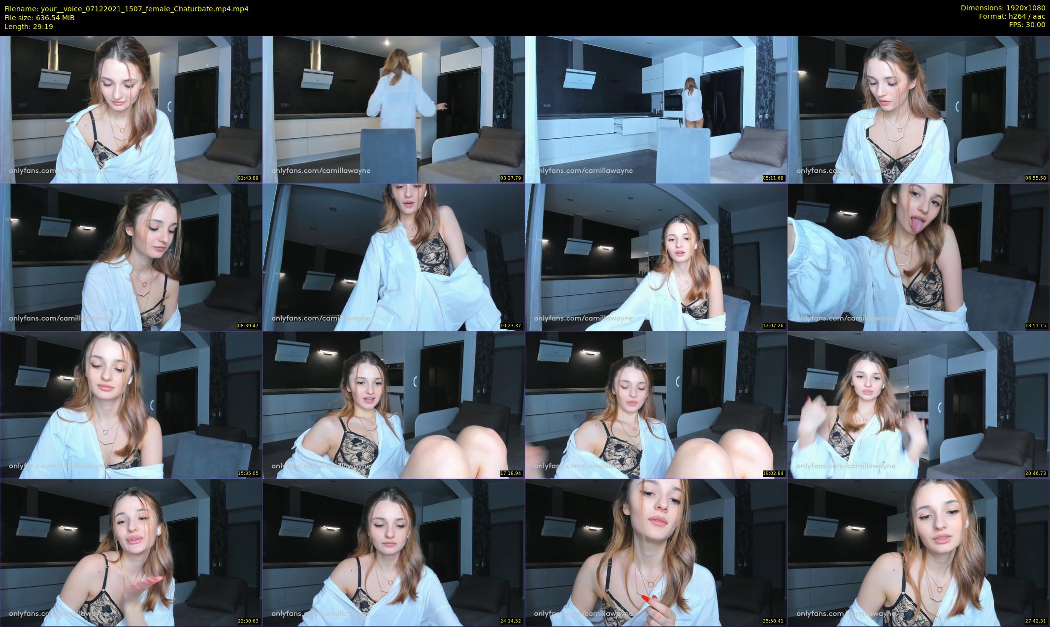 your__voice — 30 minute Chaturbate female cam show recording, 1080p, Dec 7, 2021