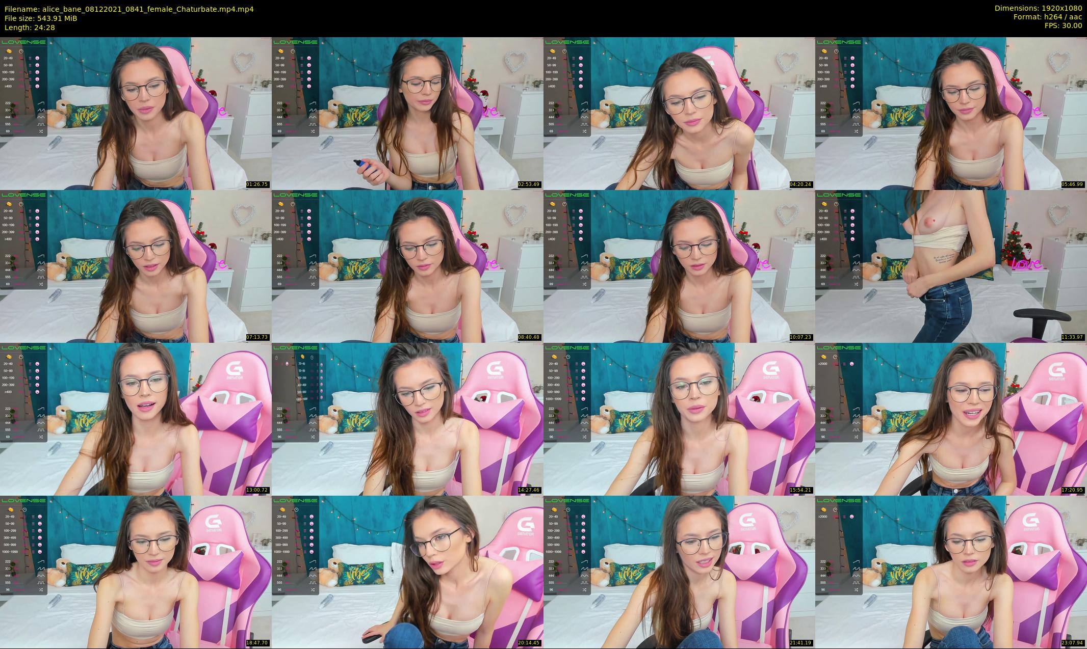 alice_bane — 25 minute Chaturbate female cam show recording, 1080p, Dec 8, 2021