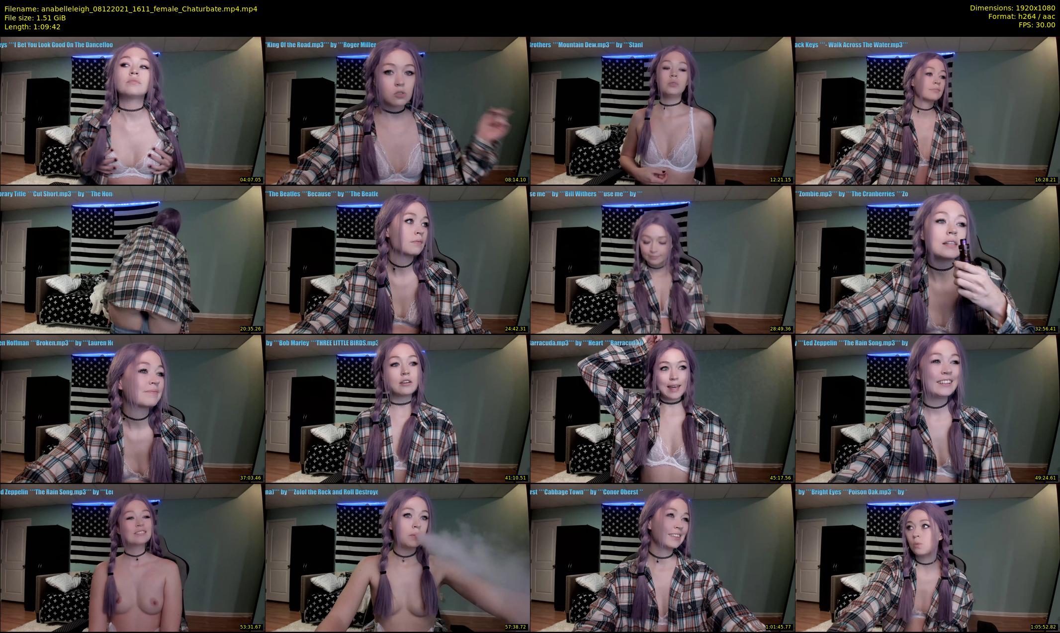anabelleleigh — 70 minute Chaturbate female cam show recording, 1080p, Dec 8, 2021