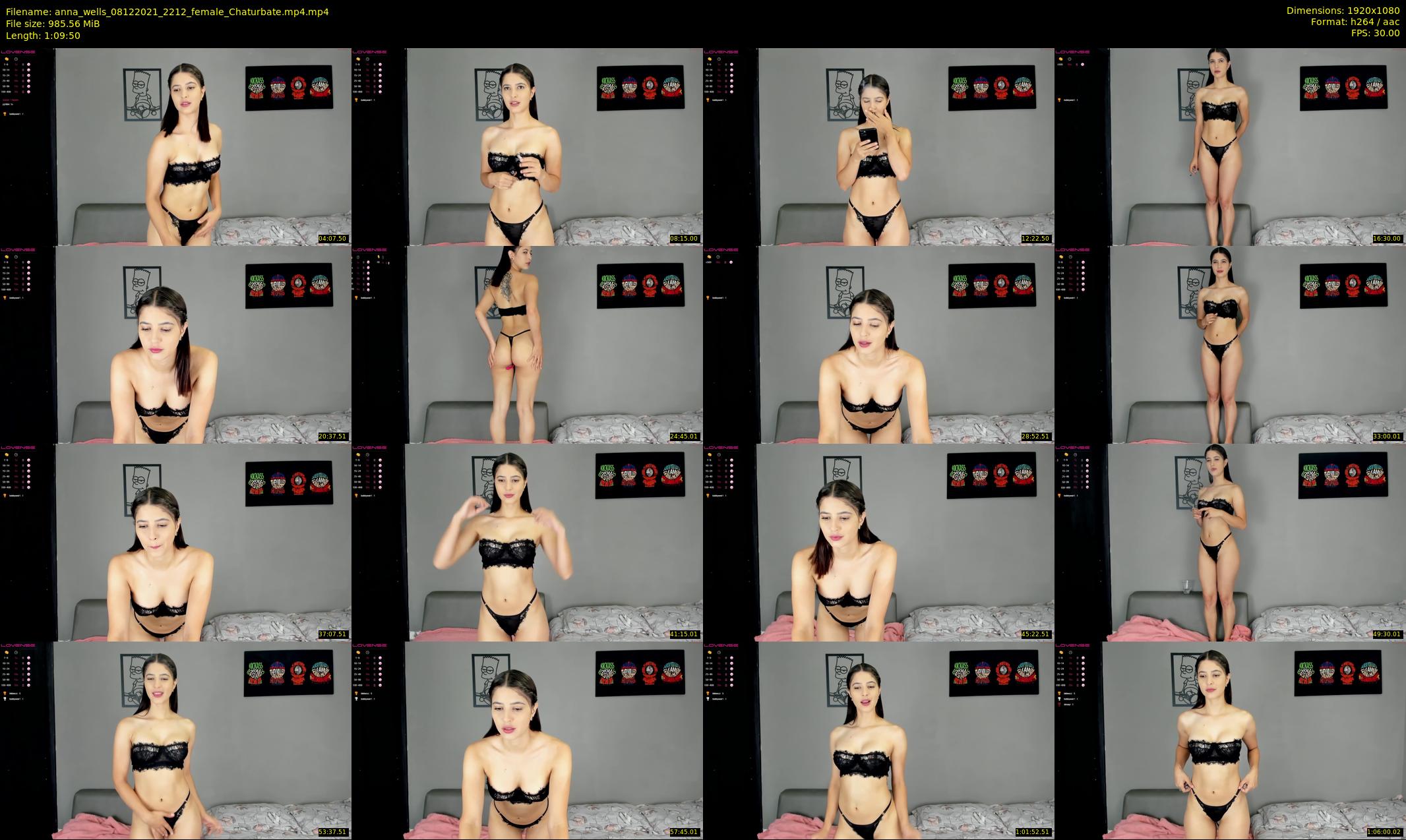 anna_wells — 70 minute Chaturbate female cam show recording, 1080p, Dec 8, 2021