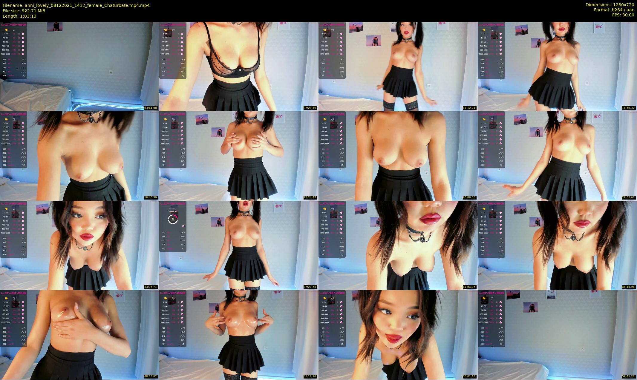 anni_lovely — 64 minute Chaturbate female cam show recording, 720p, Dec 8, 2021