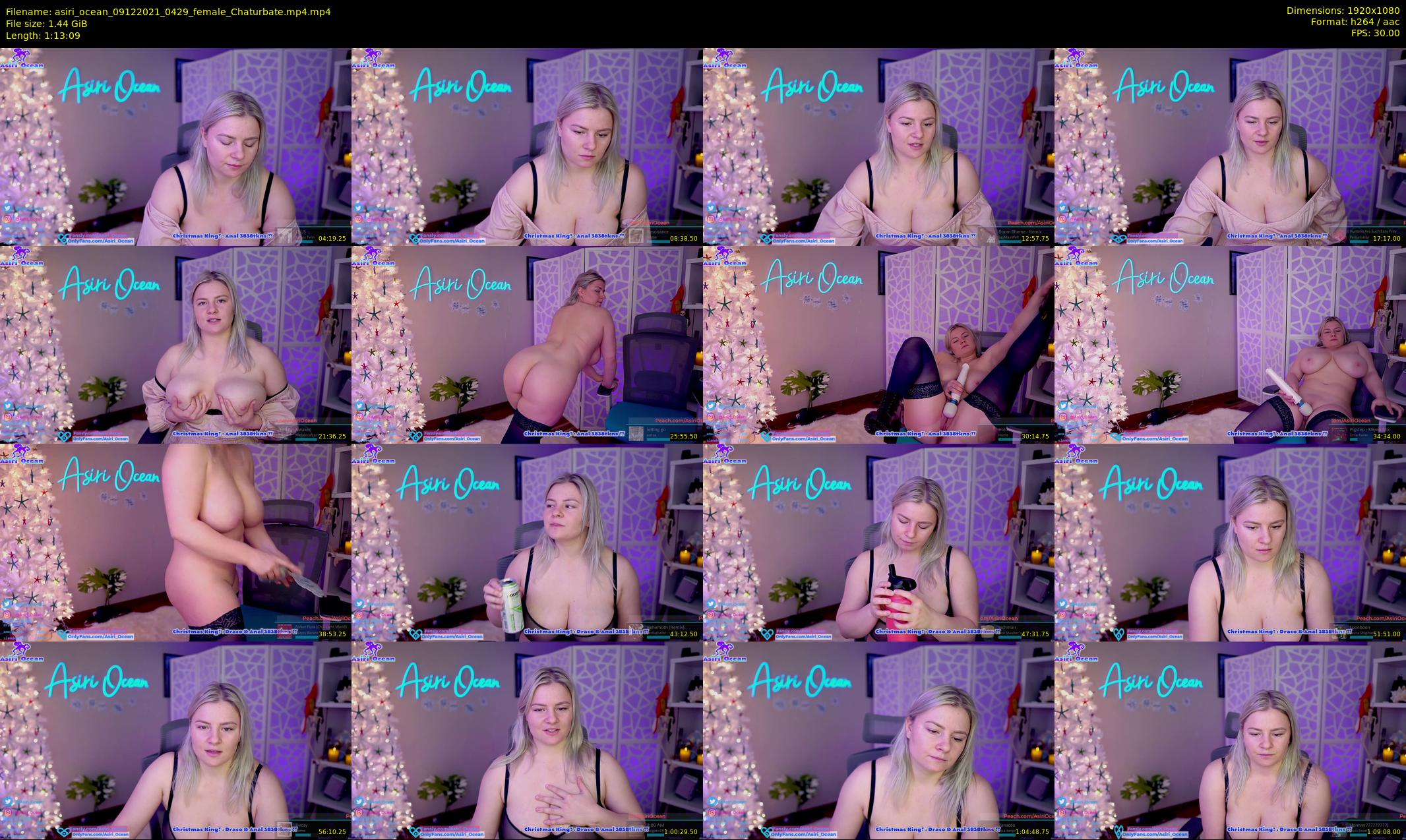 asiri_ocean — 74 minute Chaturbate female cam show recording, 1080p, Dec 9, 2021