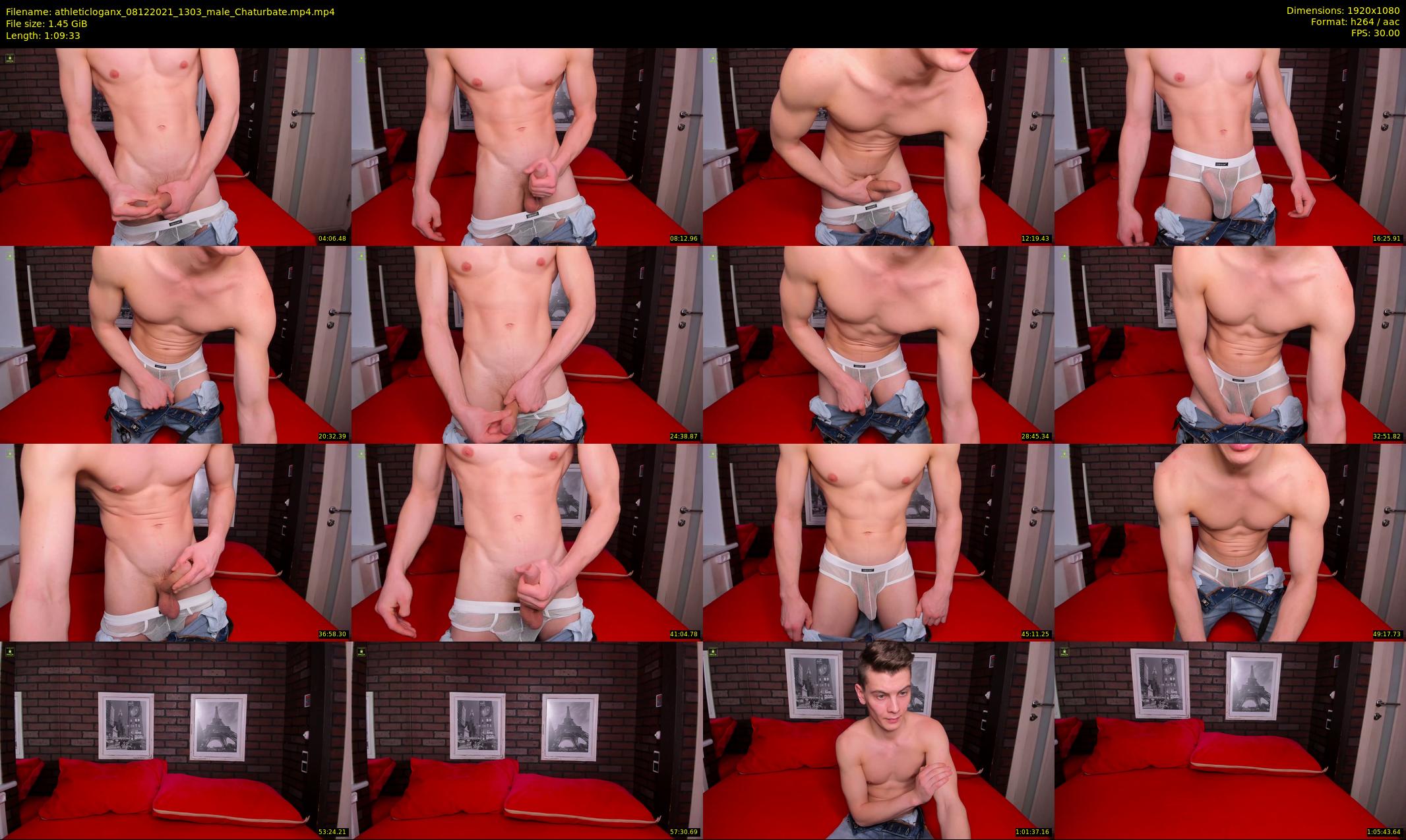 athleticloganx — 70 minute Chaturbate male cam show recording, 1080p, Dec 8, 2021
