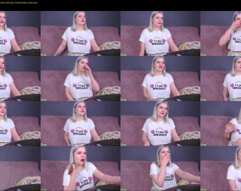 blondiebetsy — 12 minute Chaturbate female cam show recording, 1080p, Dec 8, 2021