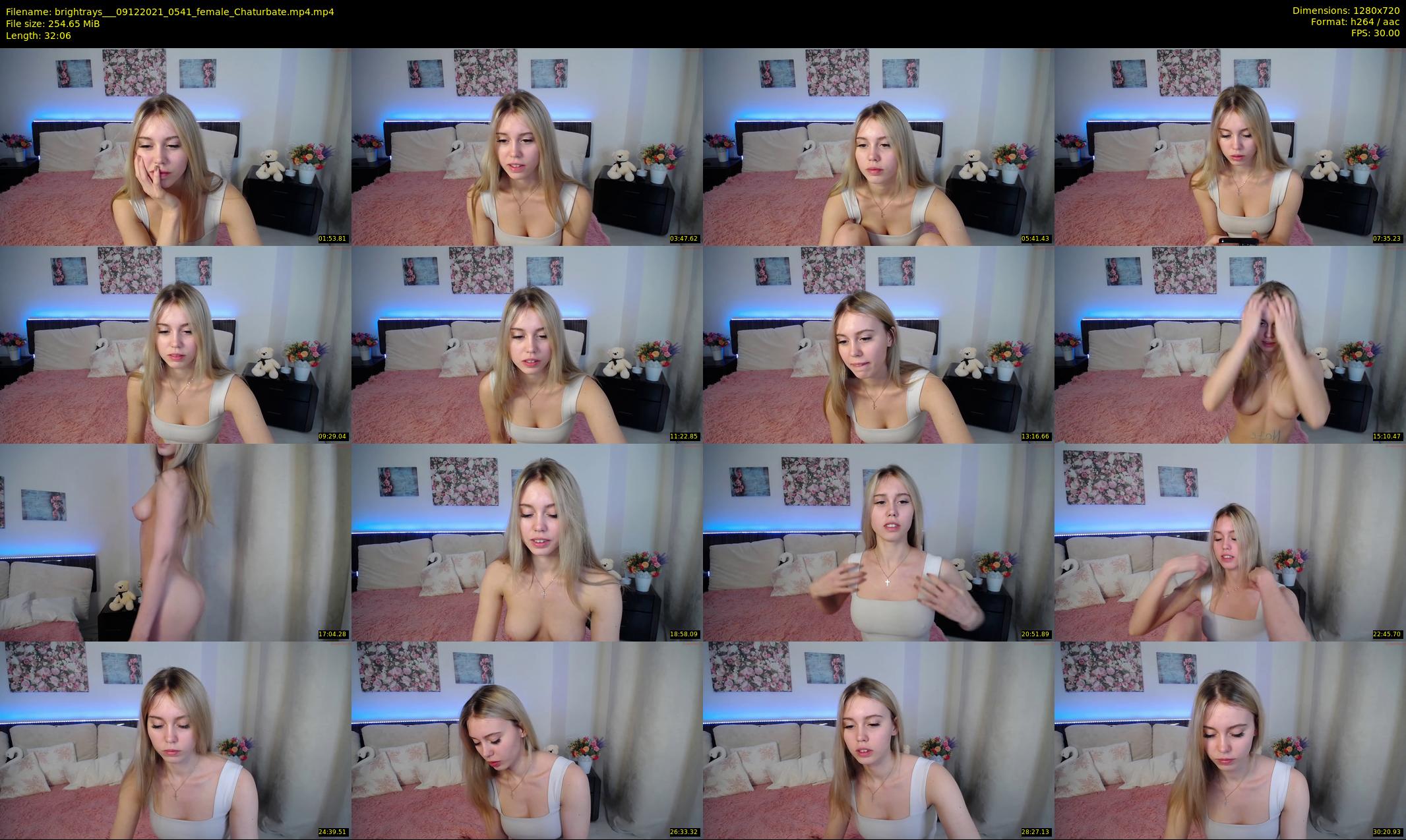 brightrays__ — 33 minute Chaturbate female cam show recording, 720p, Dec 9, 2021