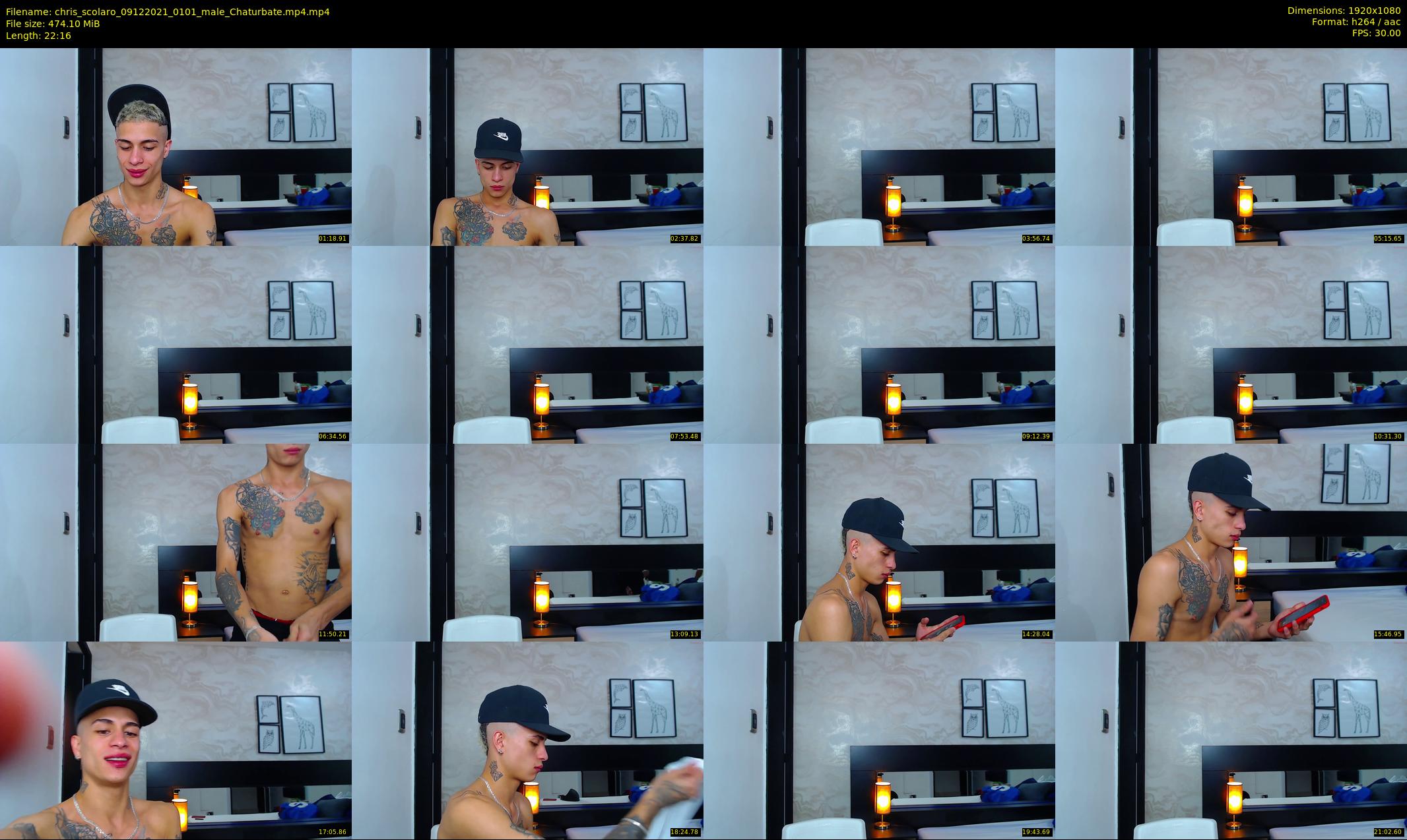 chris_scolaro — 23 minute Chaturbate male cam show recording, 1080p, Dec 9, 2021