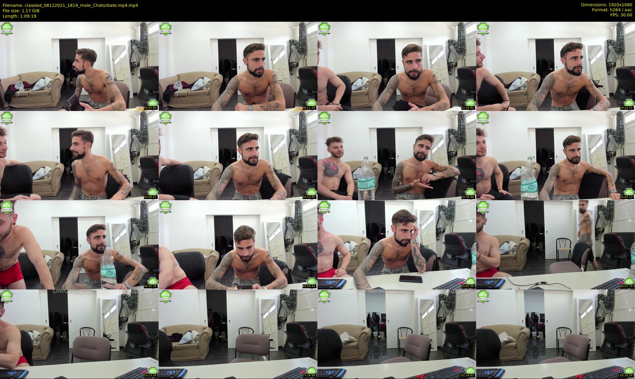 classied — 70 minute Chaturbate male cam show recording, 1080p, Dec 8, 2021