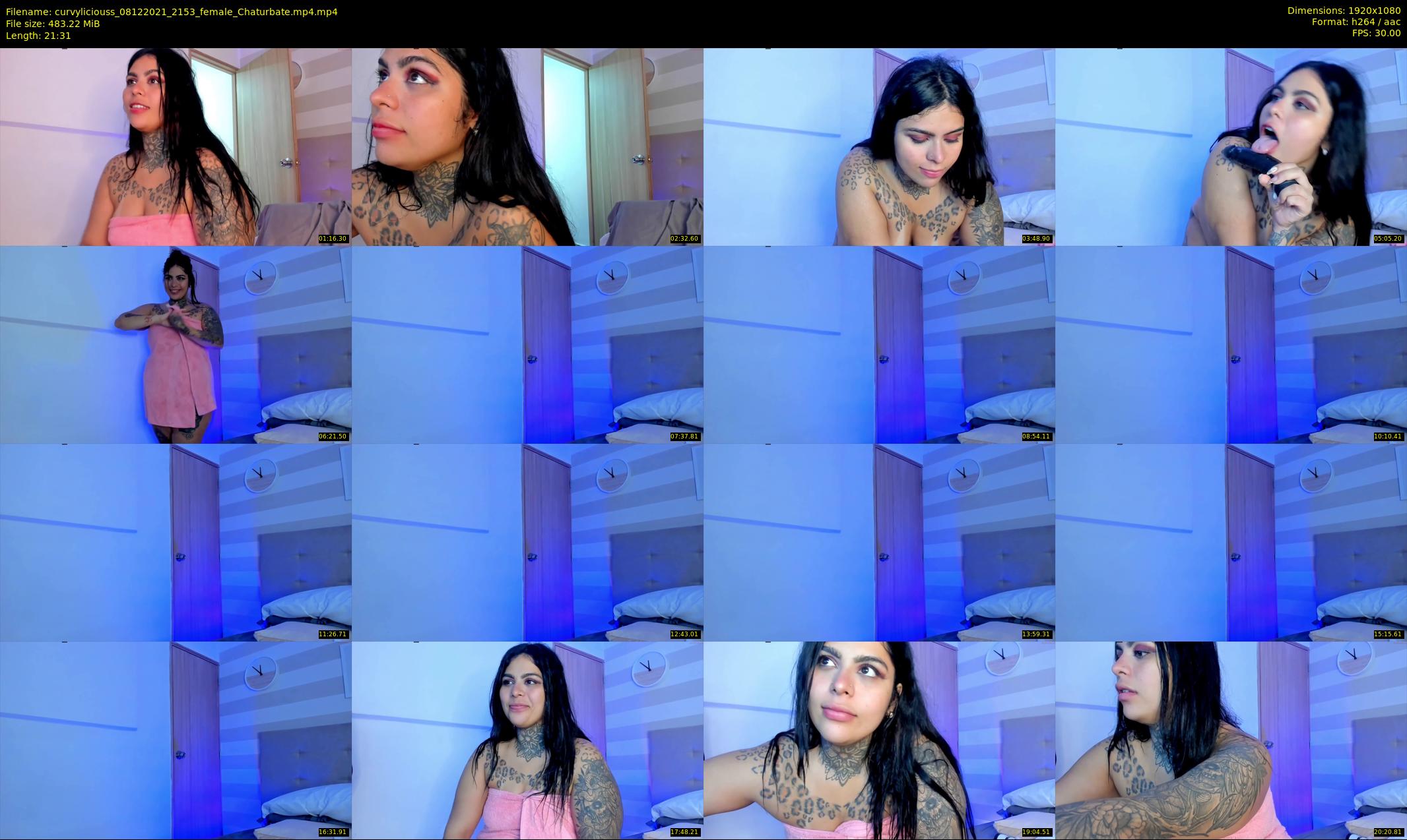 curvyliciouss — 22 minute Chaturbate female cam show recording, 1080p, Dec 8, 2021