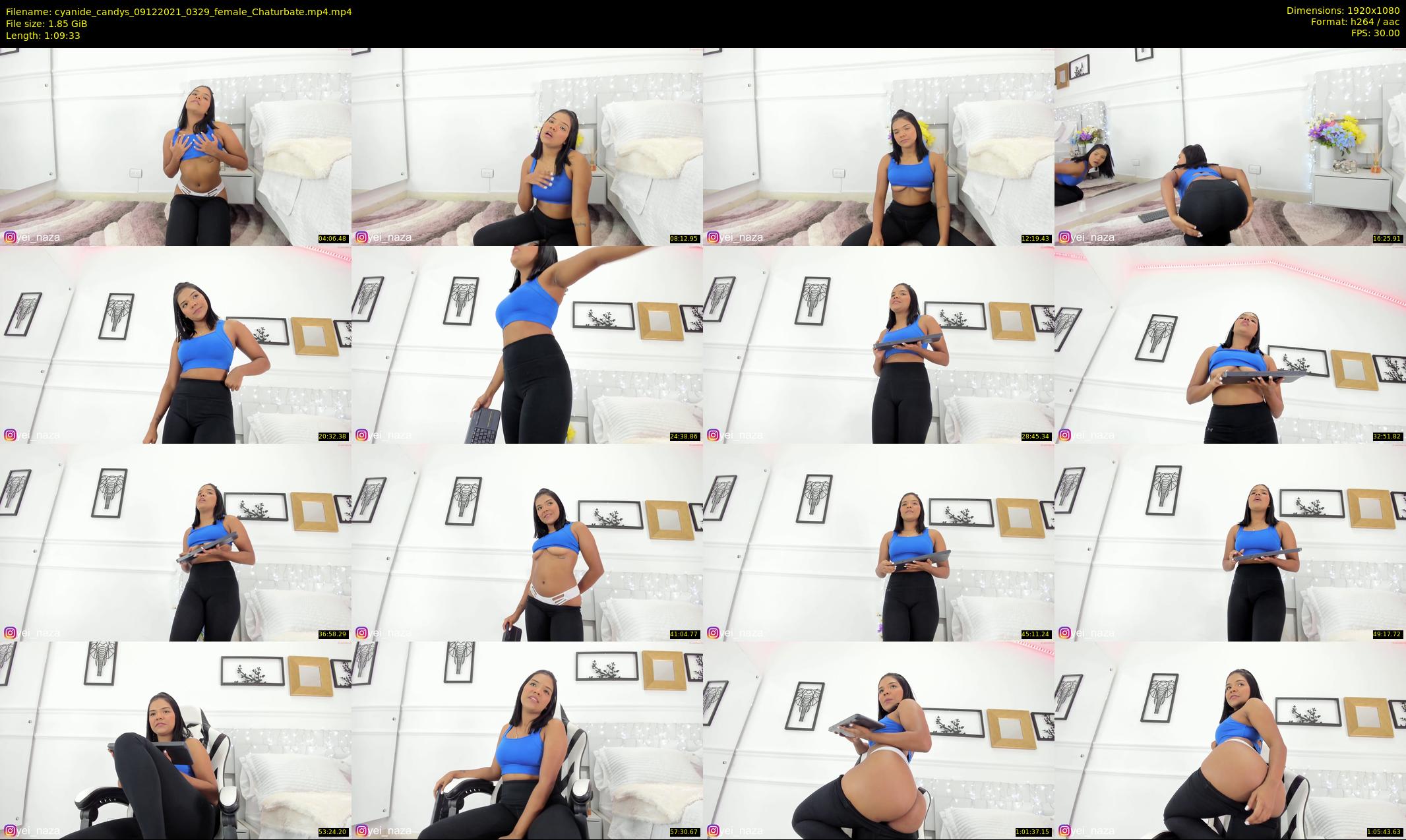 cyanide_candys — 70 minute Chaturbate female cam show recording, 1080p, Dec 9, 2021