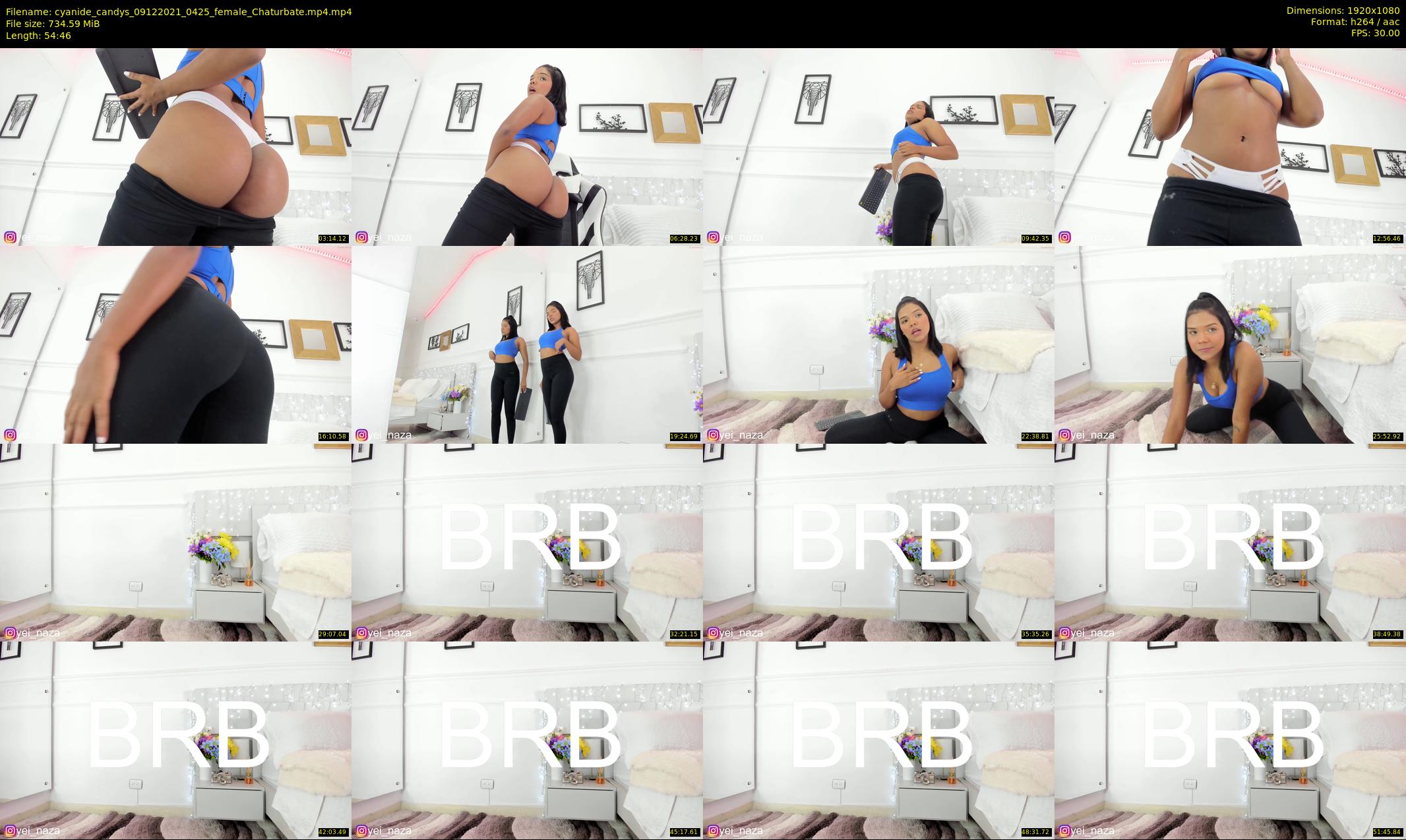 cyanide_candys — 55 minute Chaturbate female cam show recording, 1080p, Dec 9, 2021