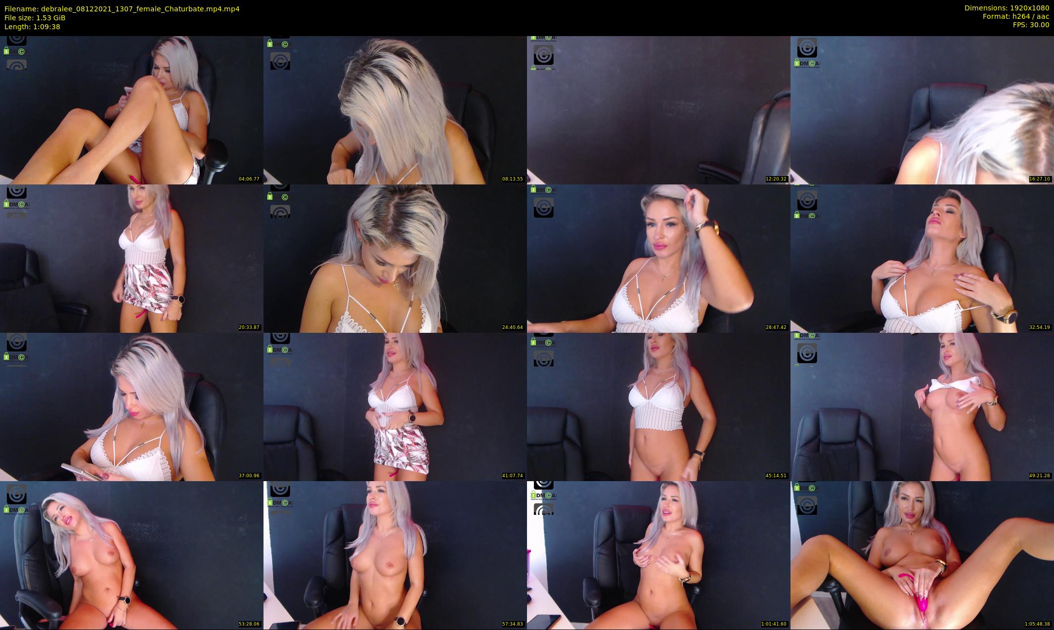 debralee — 70 minute Chaturbate female cam show recording, 1080p, Dec 8, 2021