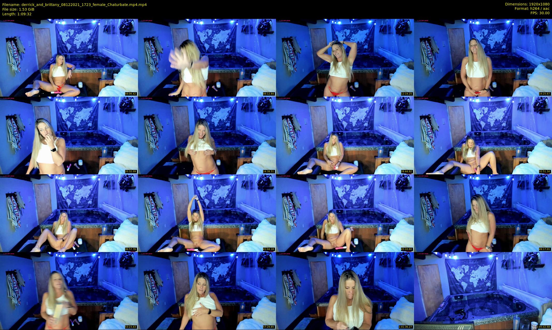 derrick_and_brittany — 70 minute Chaturbate couple cam show recording, 1080p, Dec 8, 2021