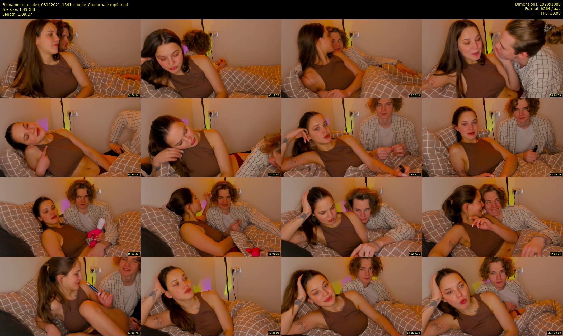 di_n_alex — 70 minute Chaturbate couple cam show recording, 1080p, Dec 8, 2021