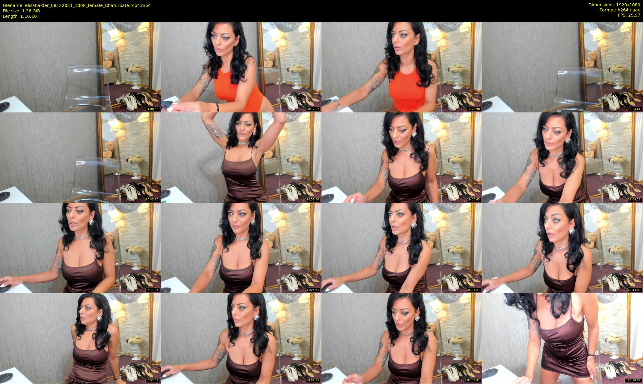 elisabaxter — 71 minute Chaturbate female cam show recording, 1080p, Dec 8, 2021