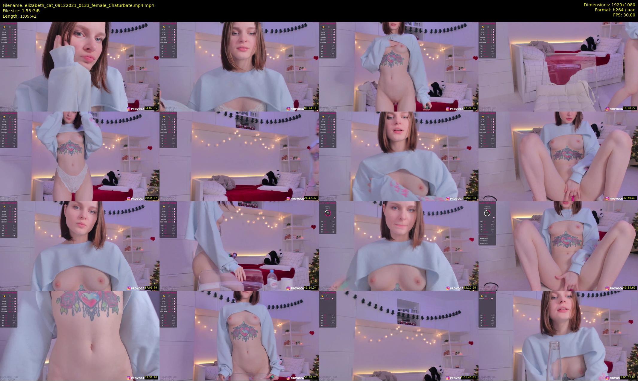 elizabeth_cat — 70 minute Chaturbate female cam show recording, 1080p, Dec 9, 2021
