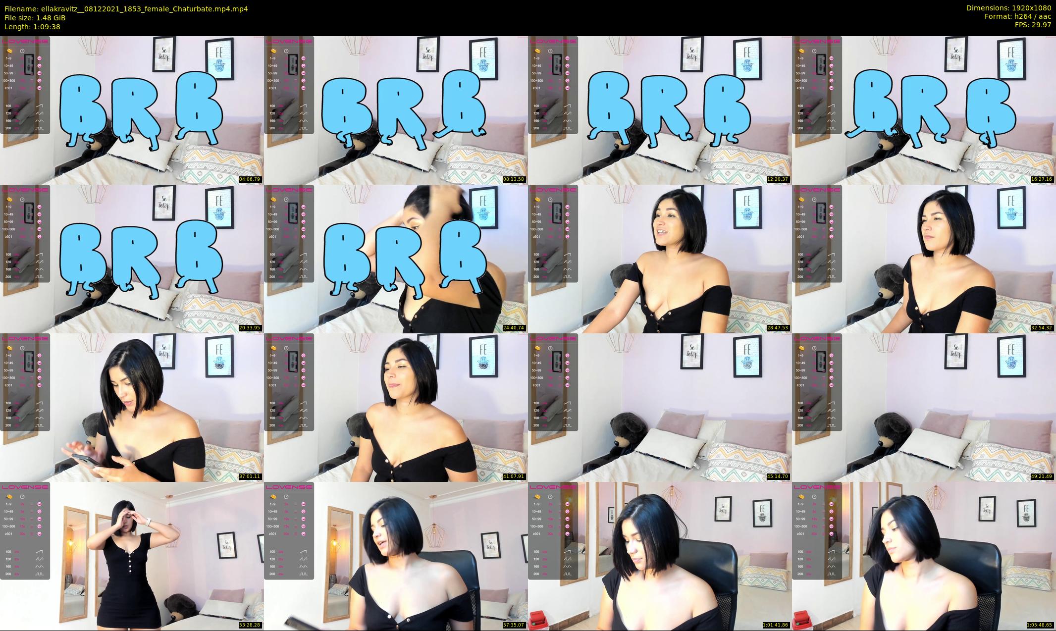 ellakravitz_ — 70 minute Chaturbate female cam show recording, 1080p, Dec 8, 2021