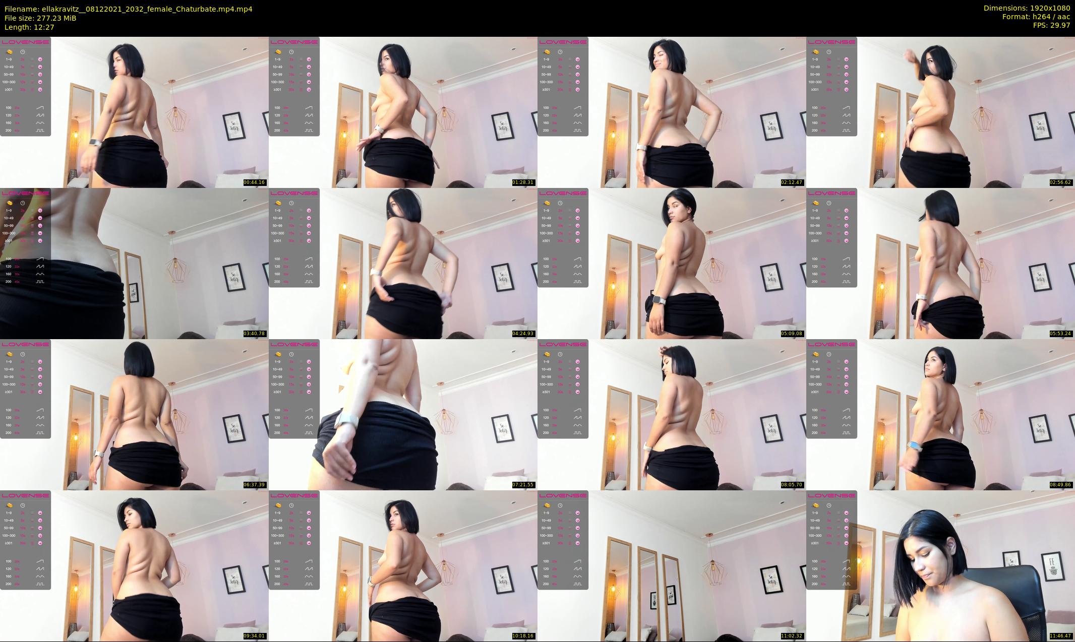 ellakravitz_ — 13 minute Chaturbate female cam show recording, 1080p, Dec 8, 2021