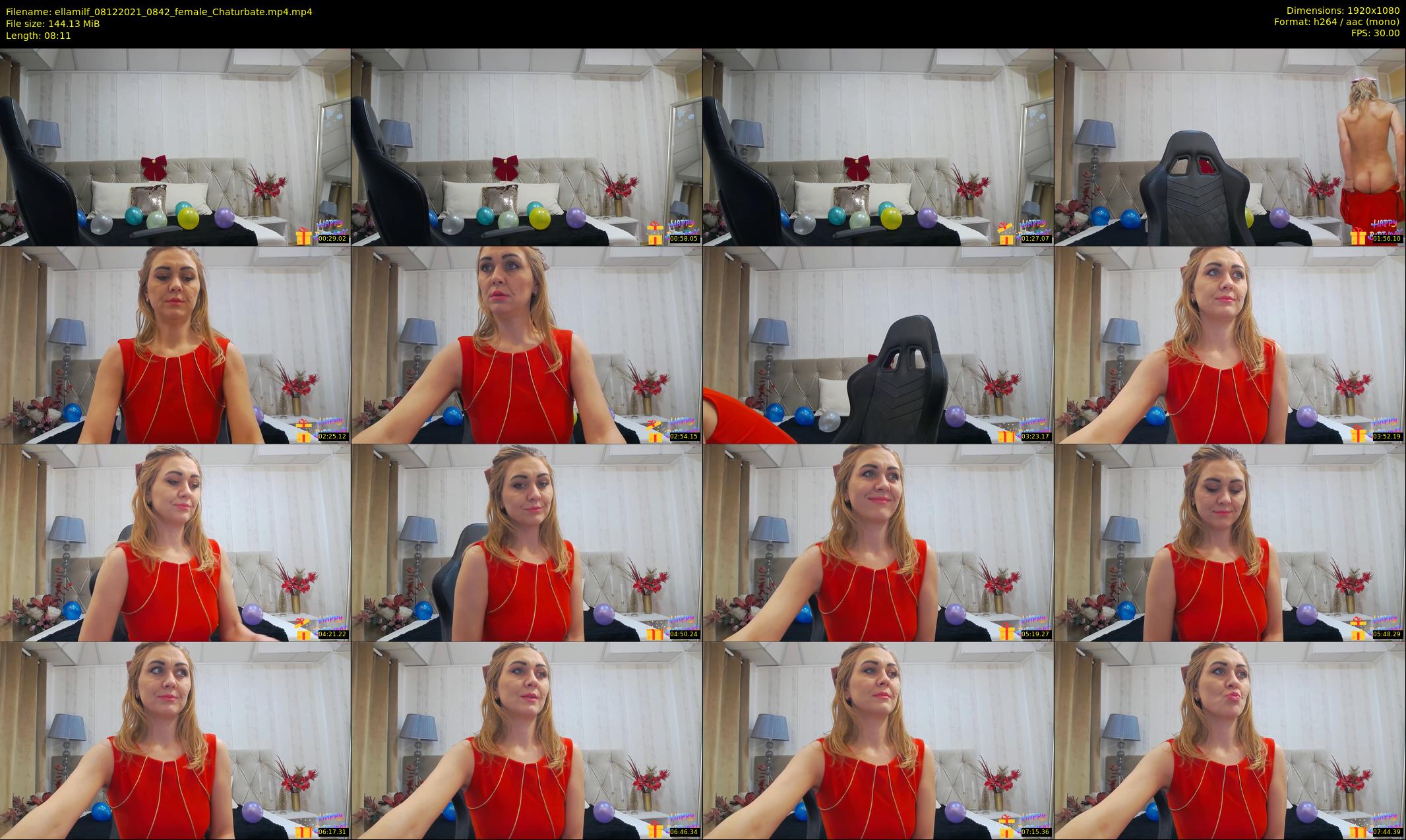 ellamilf — 9 minute Chaturbate female cam show recording, 1080p, Dec 8, 2021