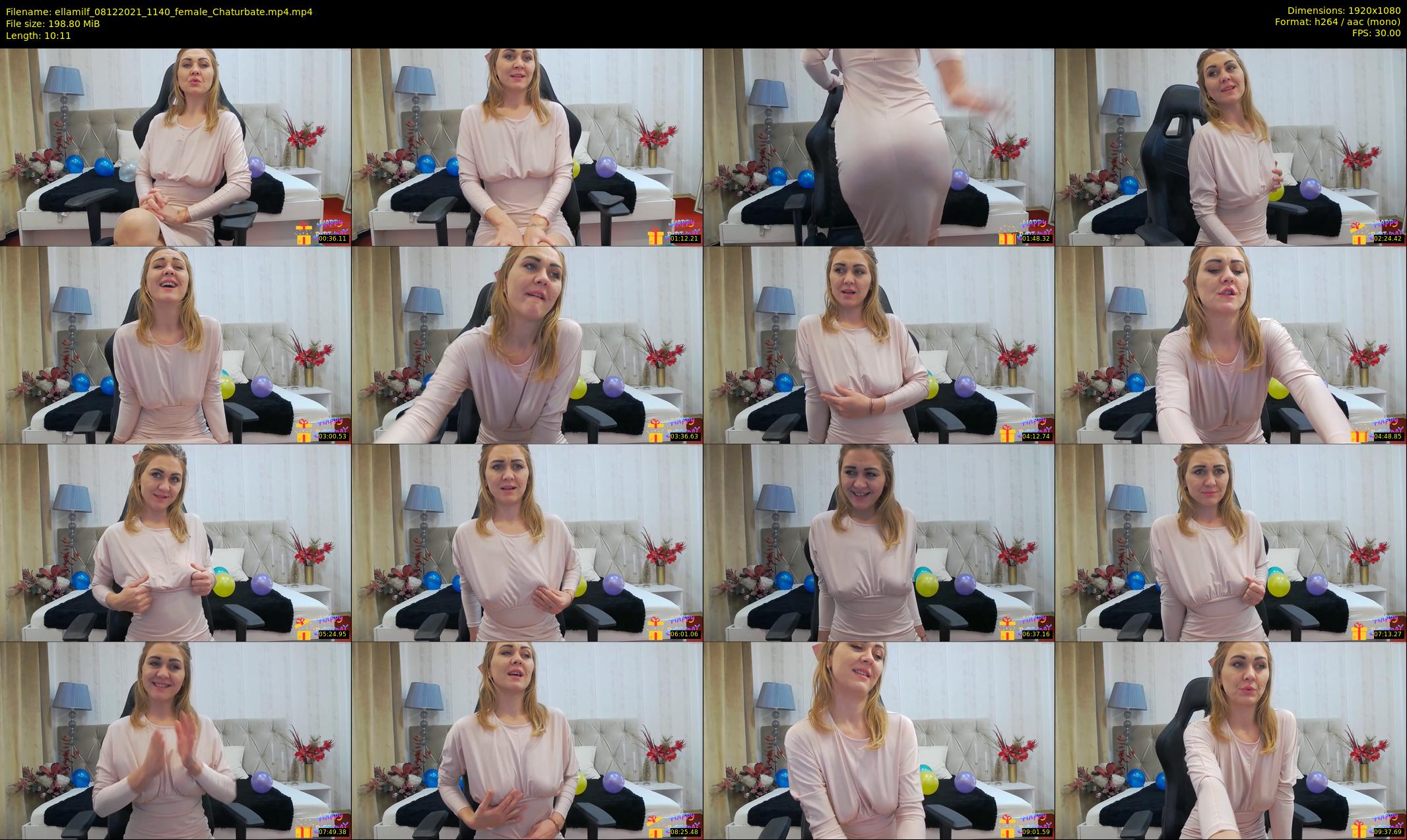 ellamilf — 11 minute Chaturbate female cam show recording, 1080p, Dec 8, 2021