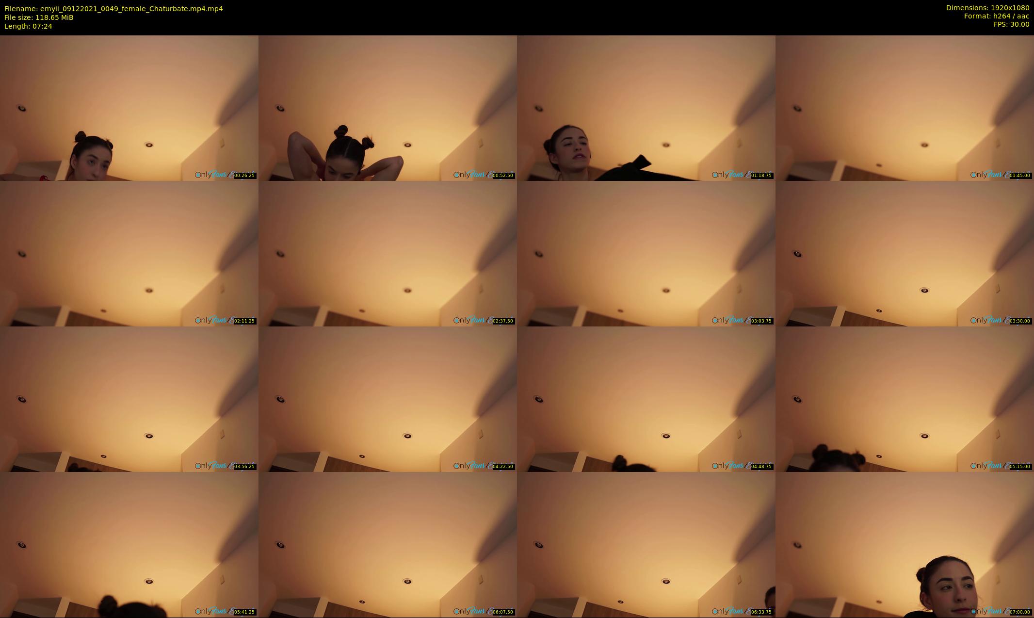 emyii — 8 minute Chaturbate female cam show recording, 1080p, Dec 9, 2021