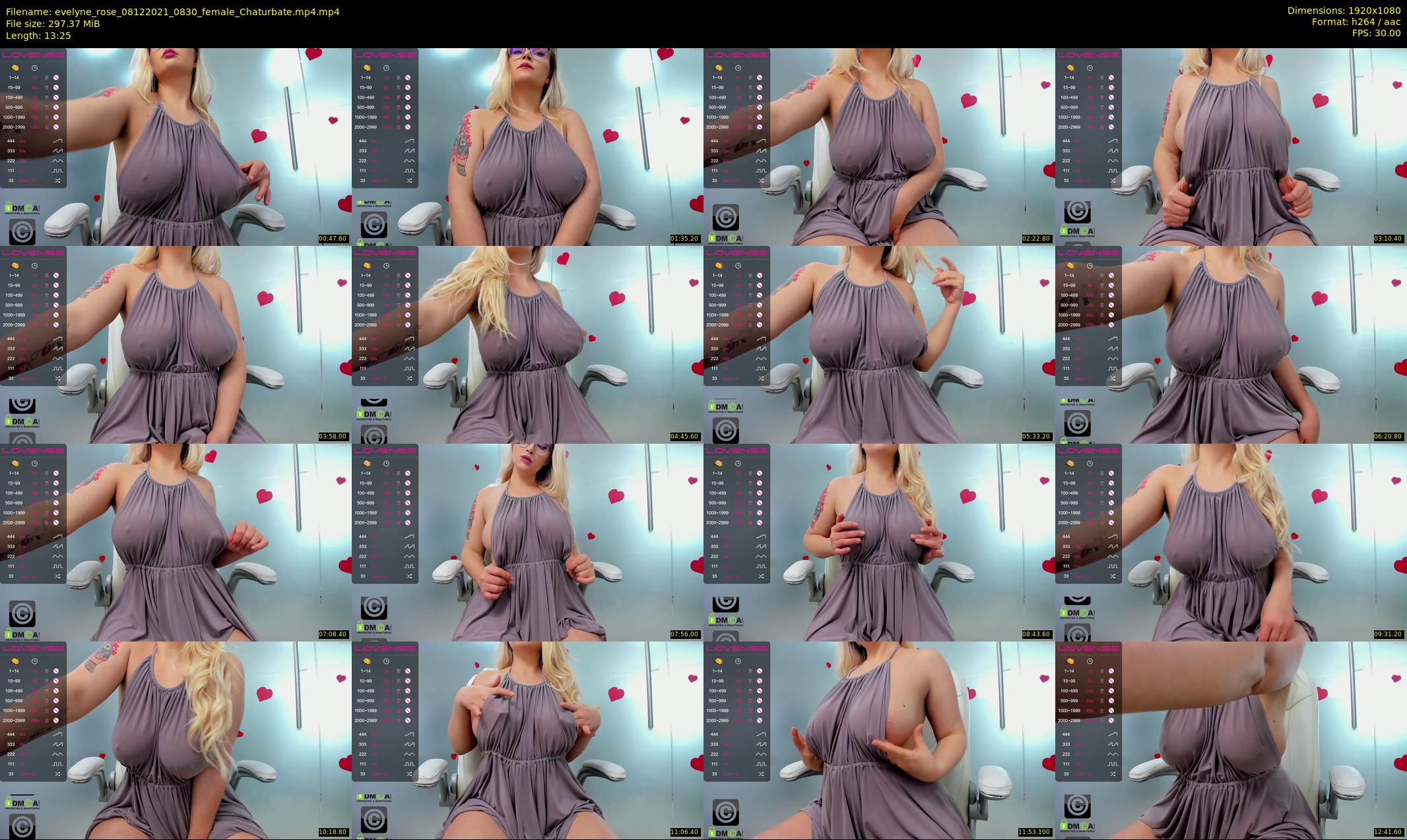 evelyne_rose — 14 minute Chaturbate female cam show recording, 1080p, Dec 8, 2021
