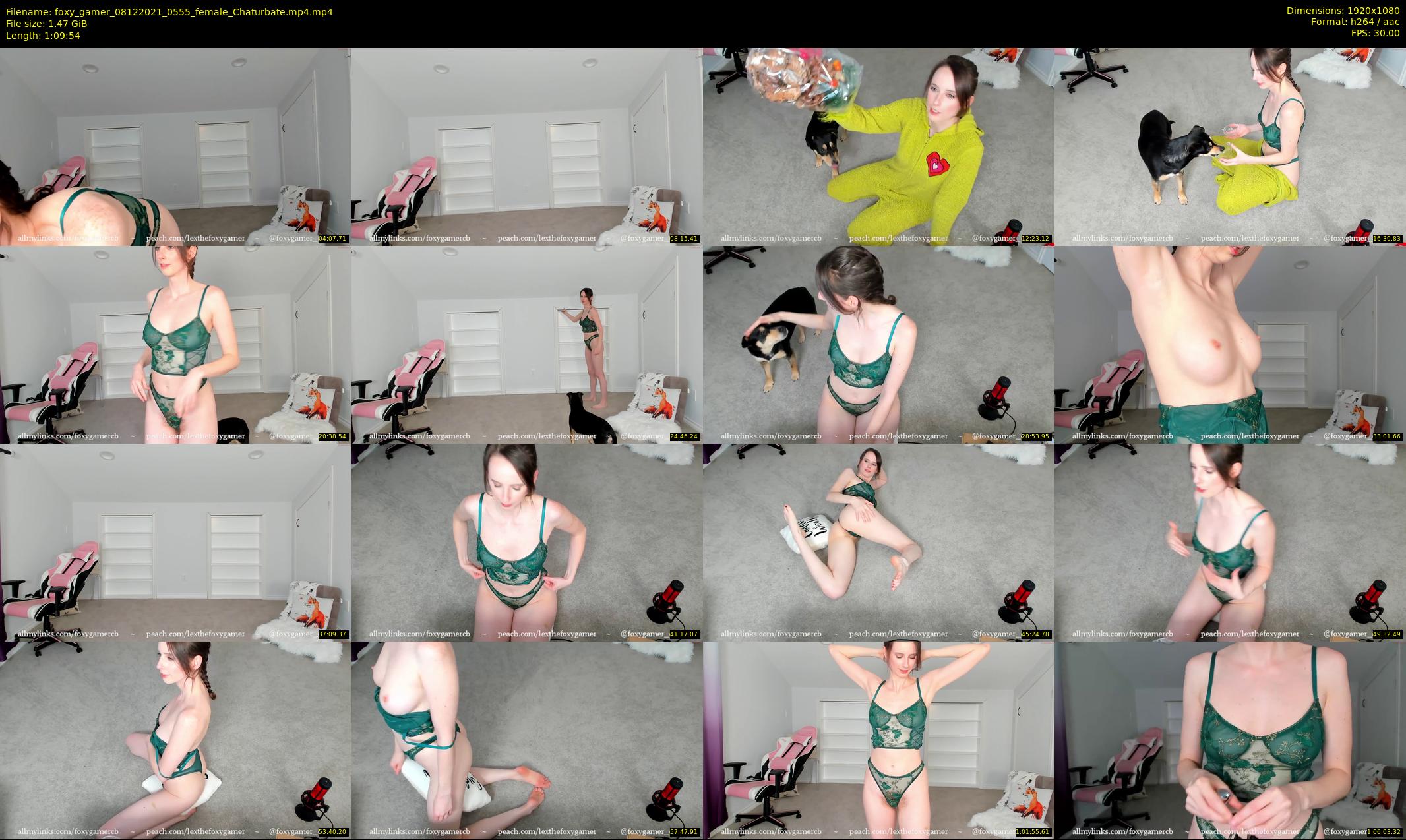 foxy_gamer — 70 minute Chaturbate female cam show recording, 1080p, Dec 8, 2021