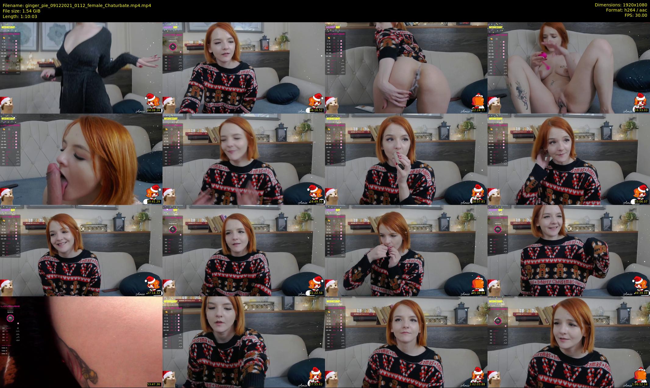 ginger_pie — 71 minute Chaturbate female cam show recording, 1080p, Dec 9, 2021