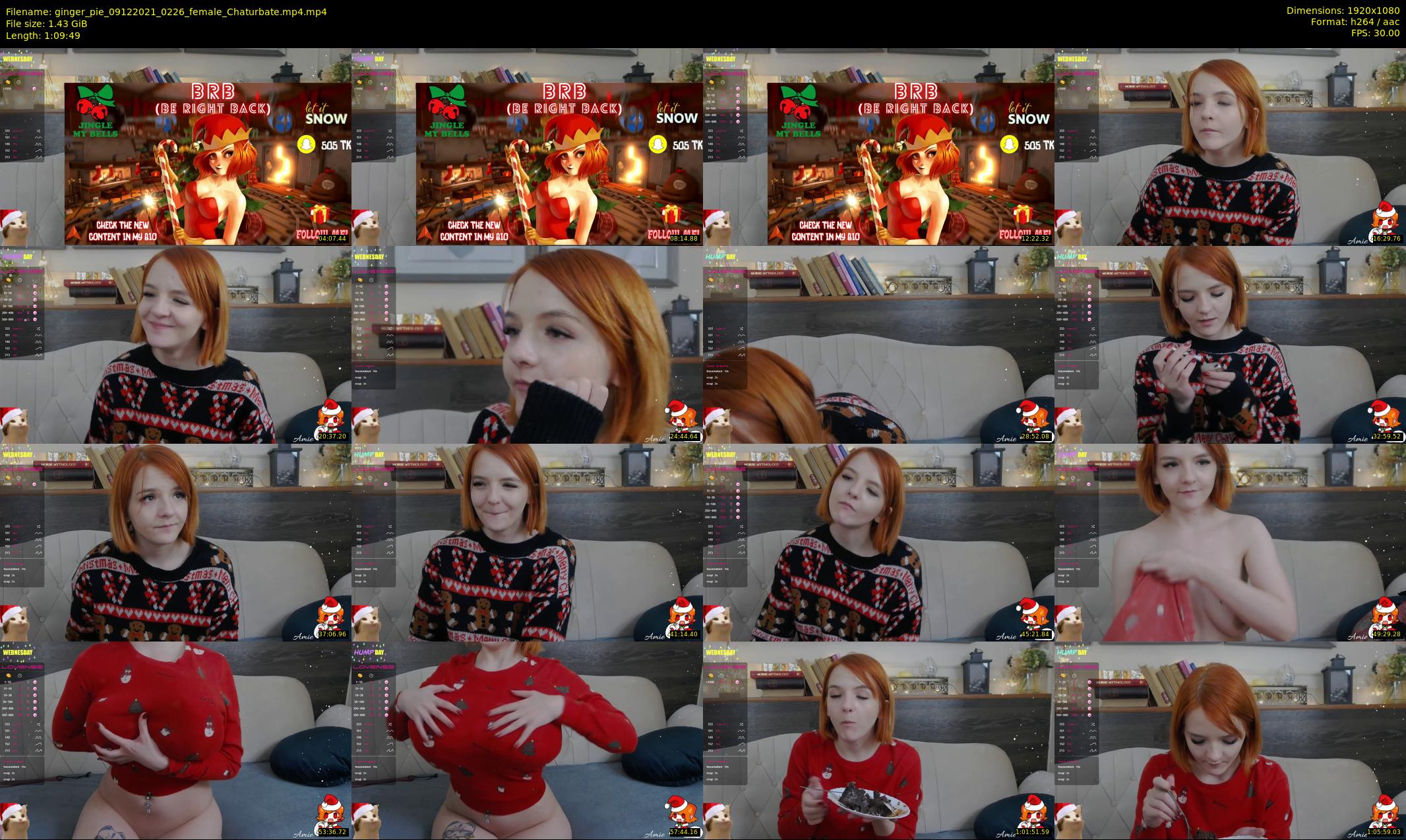 ginger_pie — 70 minute Chaturbate female cam show recording, 1080p, Dec 9, 2021