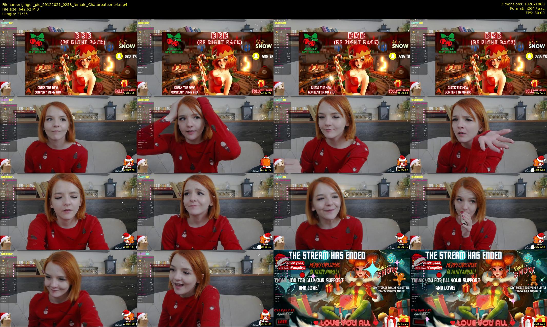 ginger_pie — 32 minute Chaturbate female cam show recording, 1080p, Dec 9, 2021