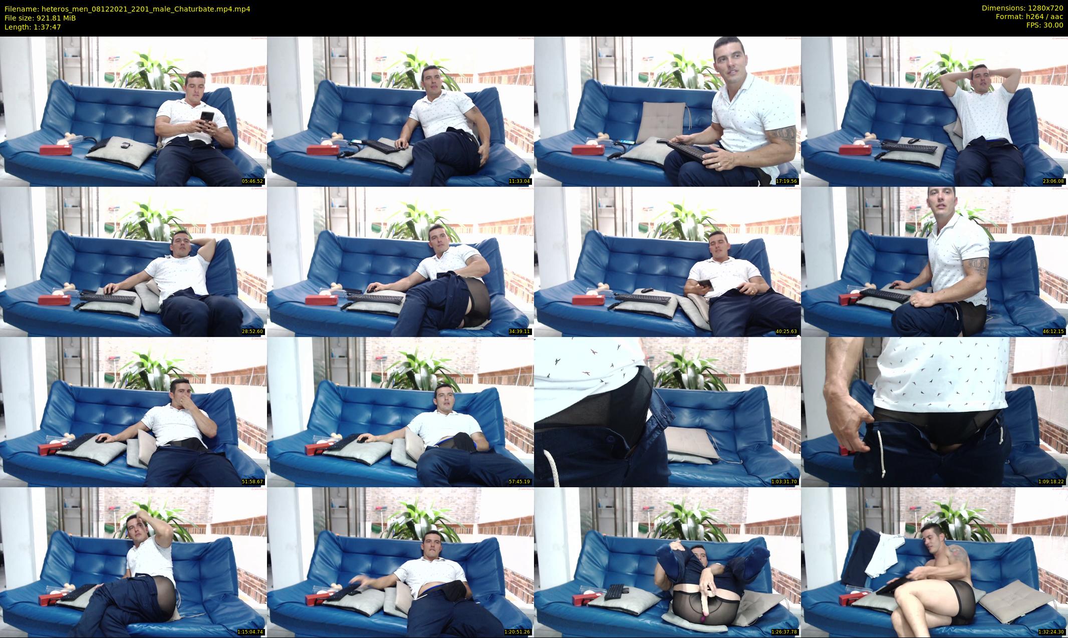 heteros_men — 98 minute Chaturbate male cam show recording, 720p, Dec 8, 2021