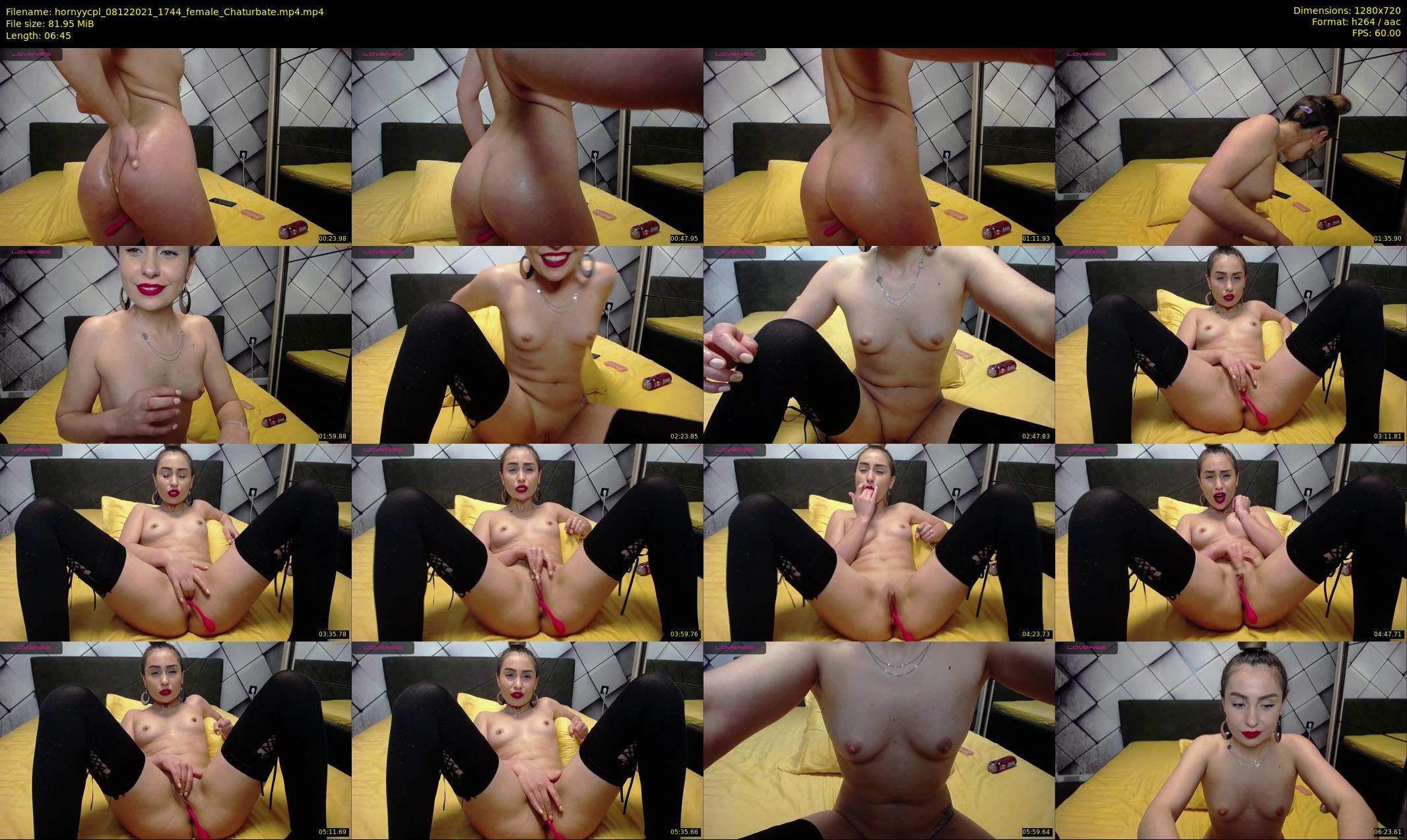 hornyycpl — 7 minute Chaturbate couple cam show recording, 720p, Dec 8, 2021