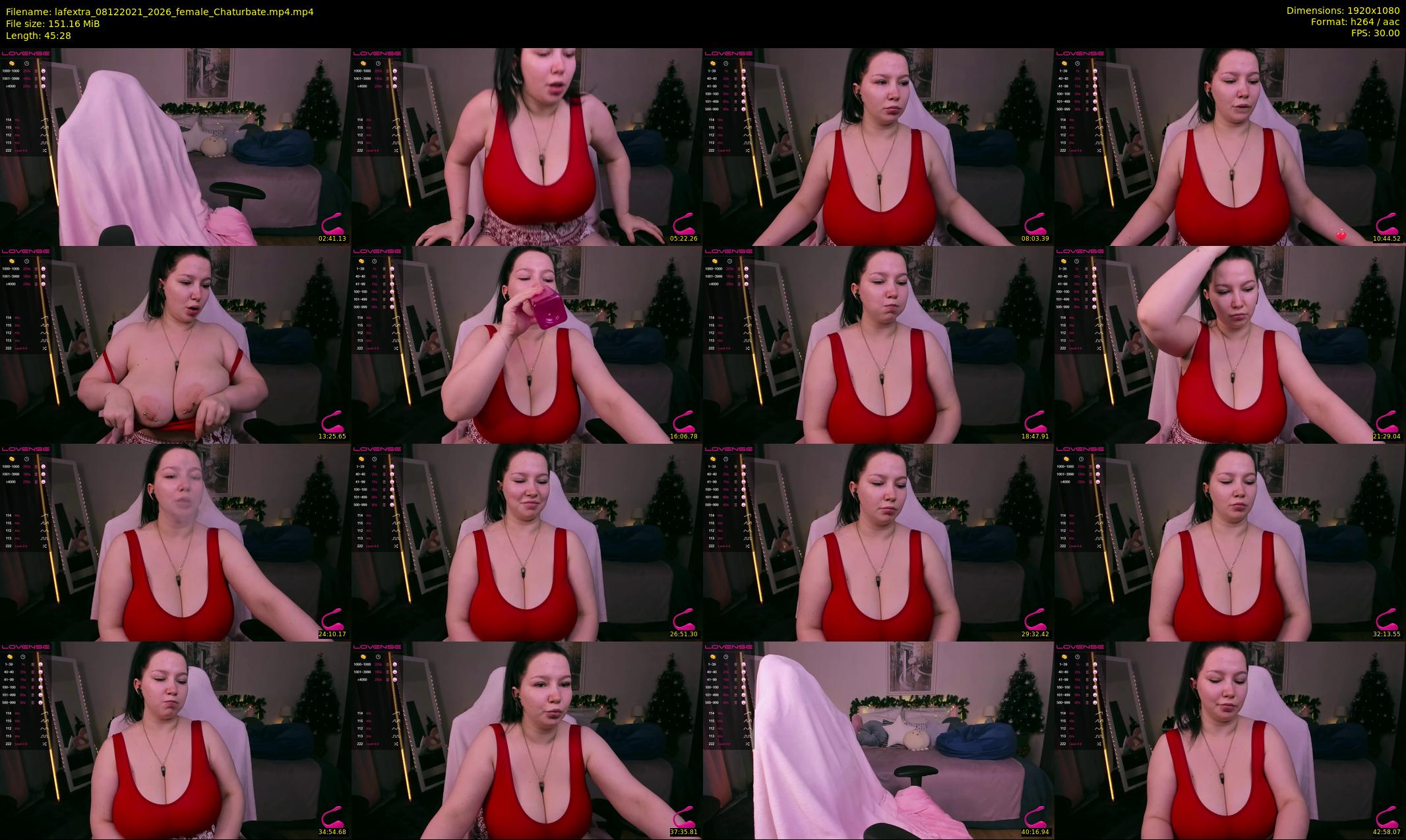 lafextra — 46 minute Chaturbate female cam show recording, 1080p, Dec 8, 2021