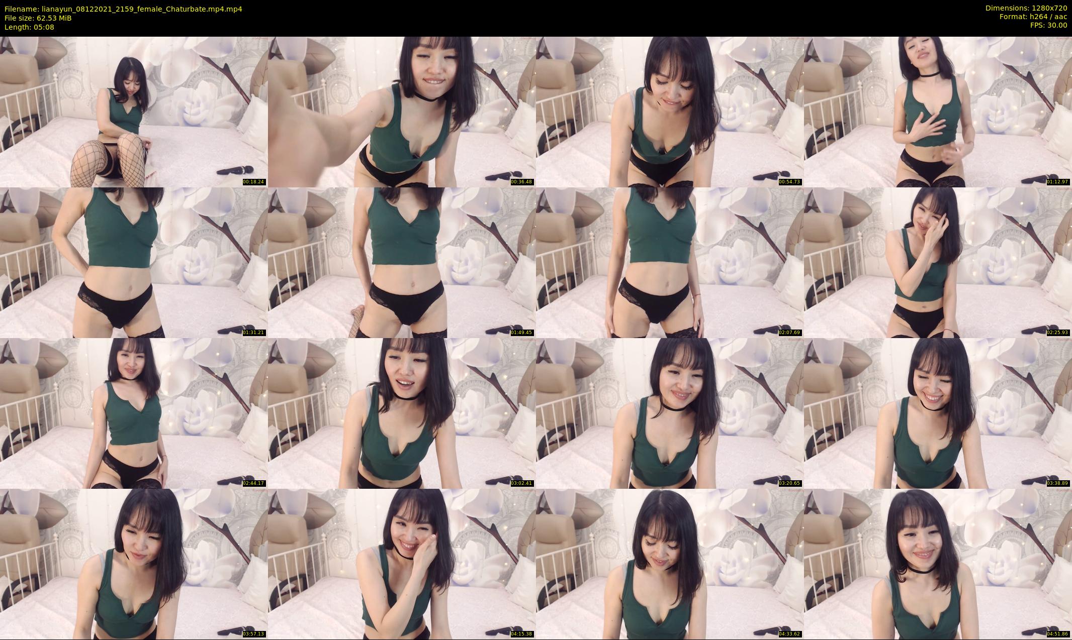 lianayun — 6 minute Chaturbate female cam show recording, 720p, Dec 8, 2021