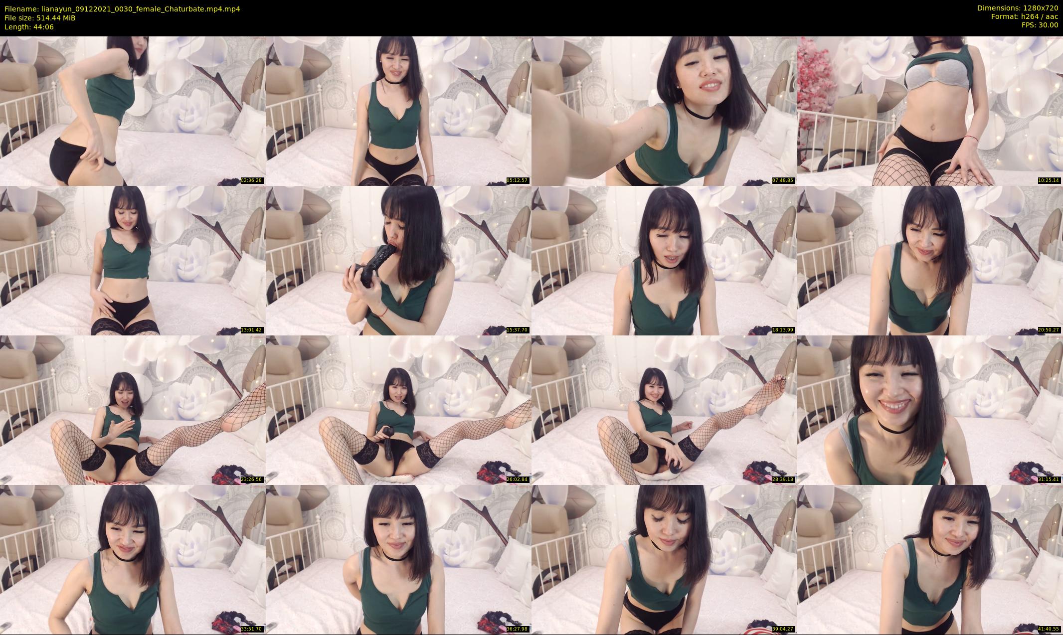 lianayun — 45 minute Chaturbate female cam show recording, 720p, Dec 9, 2021