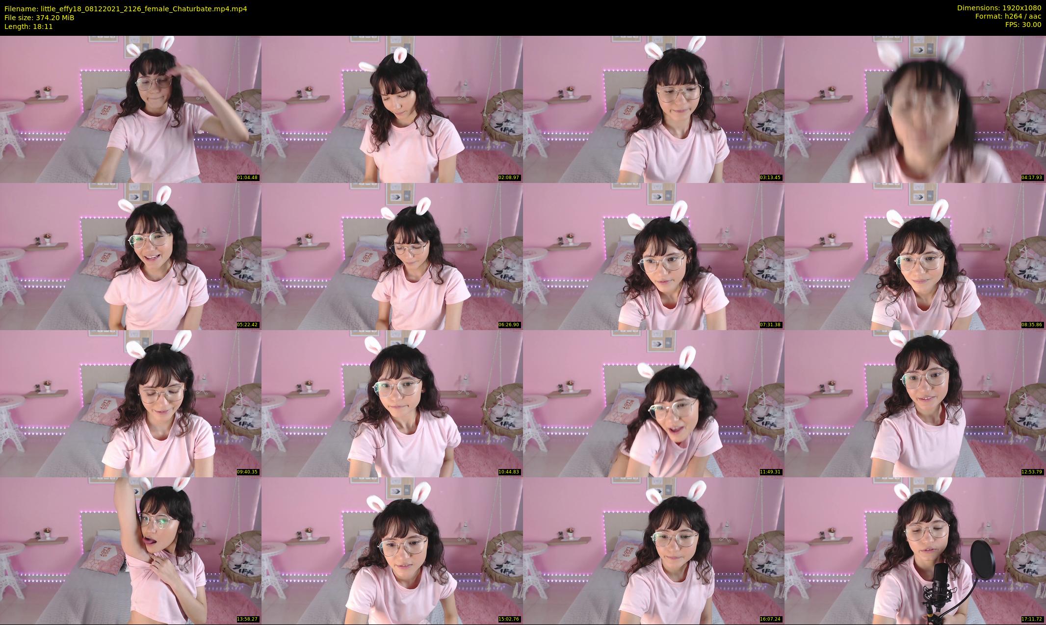 little_effy18 — 19 minute Chaturbate female cam show recording, 1080p, Dec 8, 2021